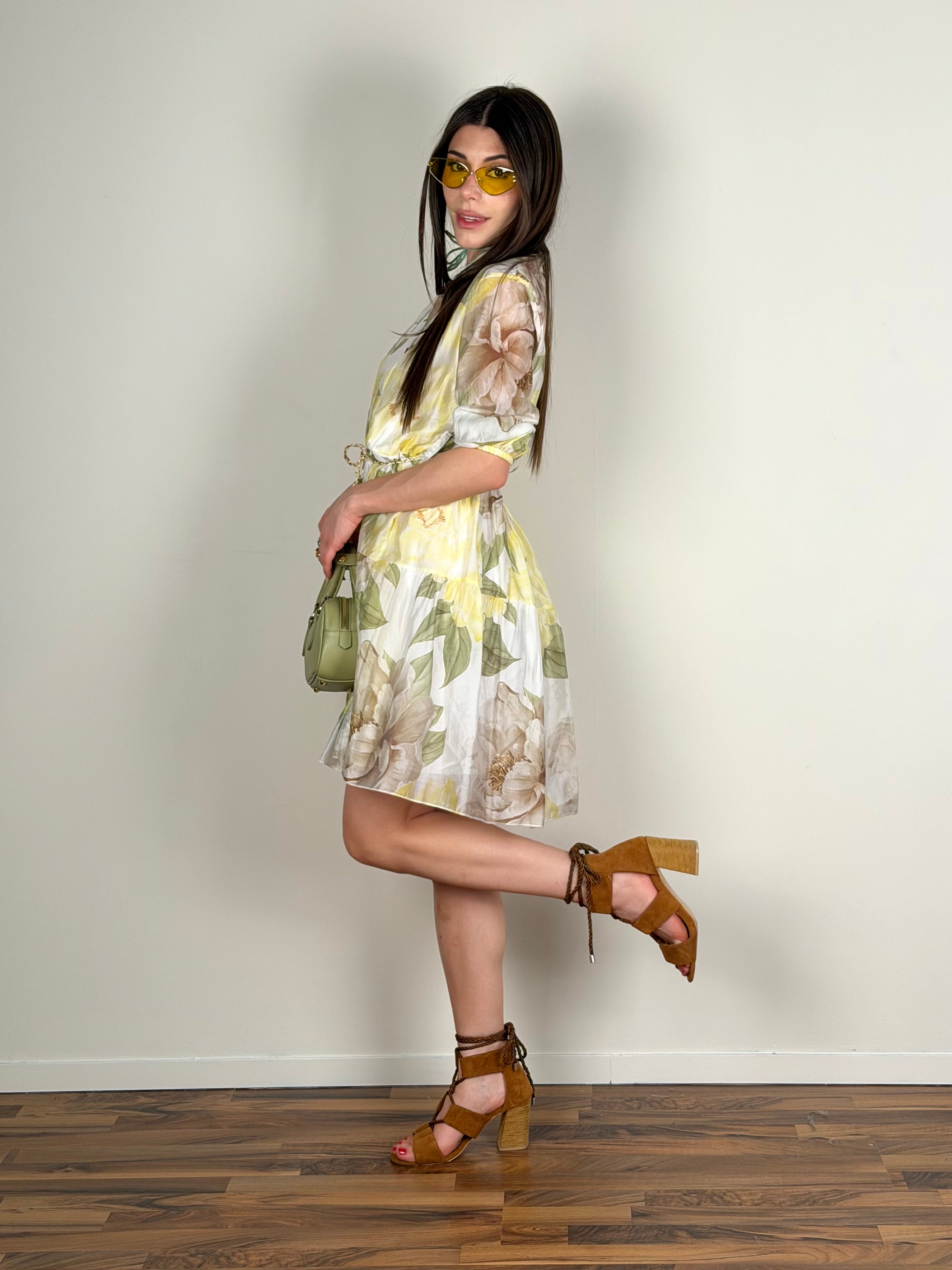 Abito primavera giallo