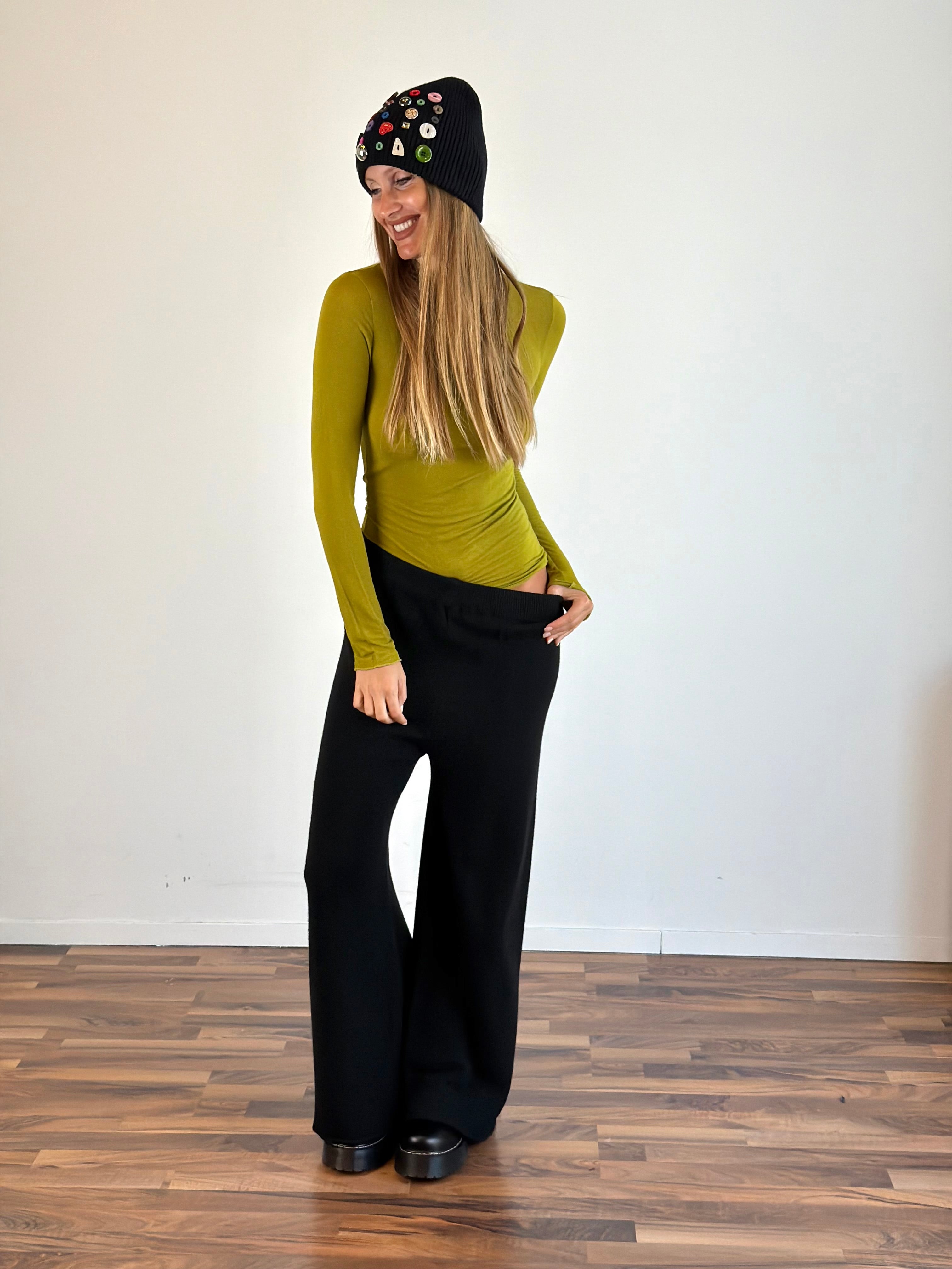 Pantalone tuta Sheila nero