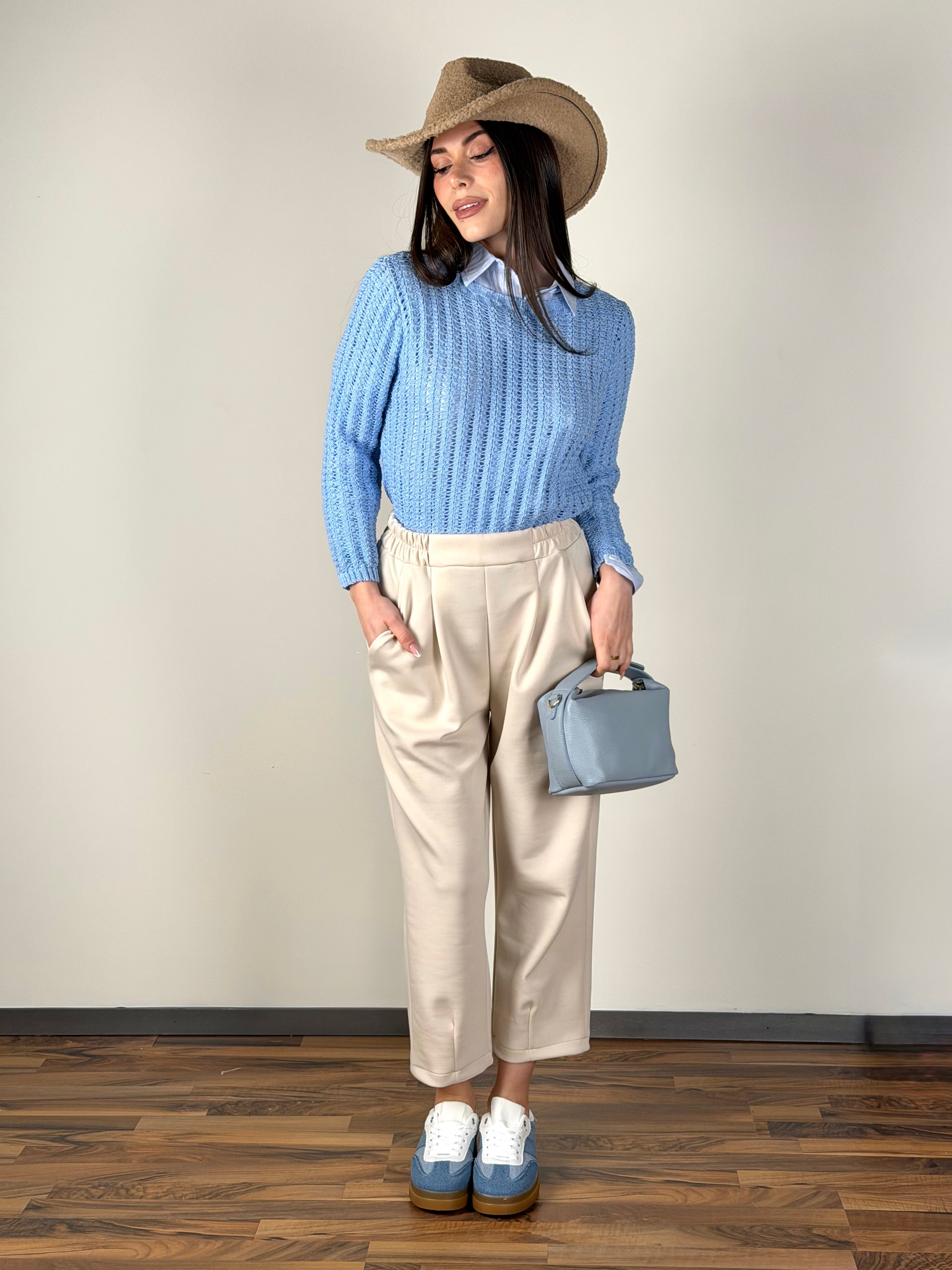 Pantalone Angelina beige