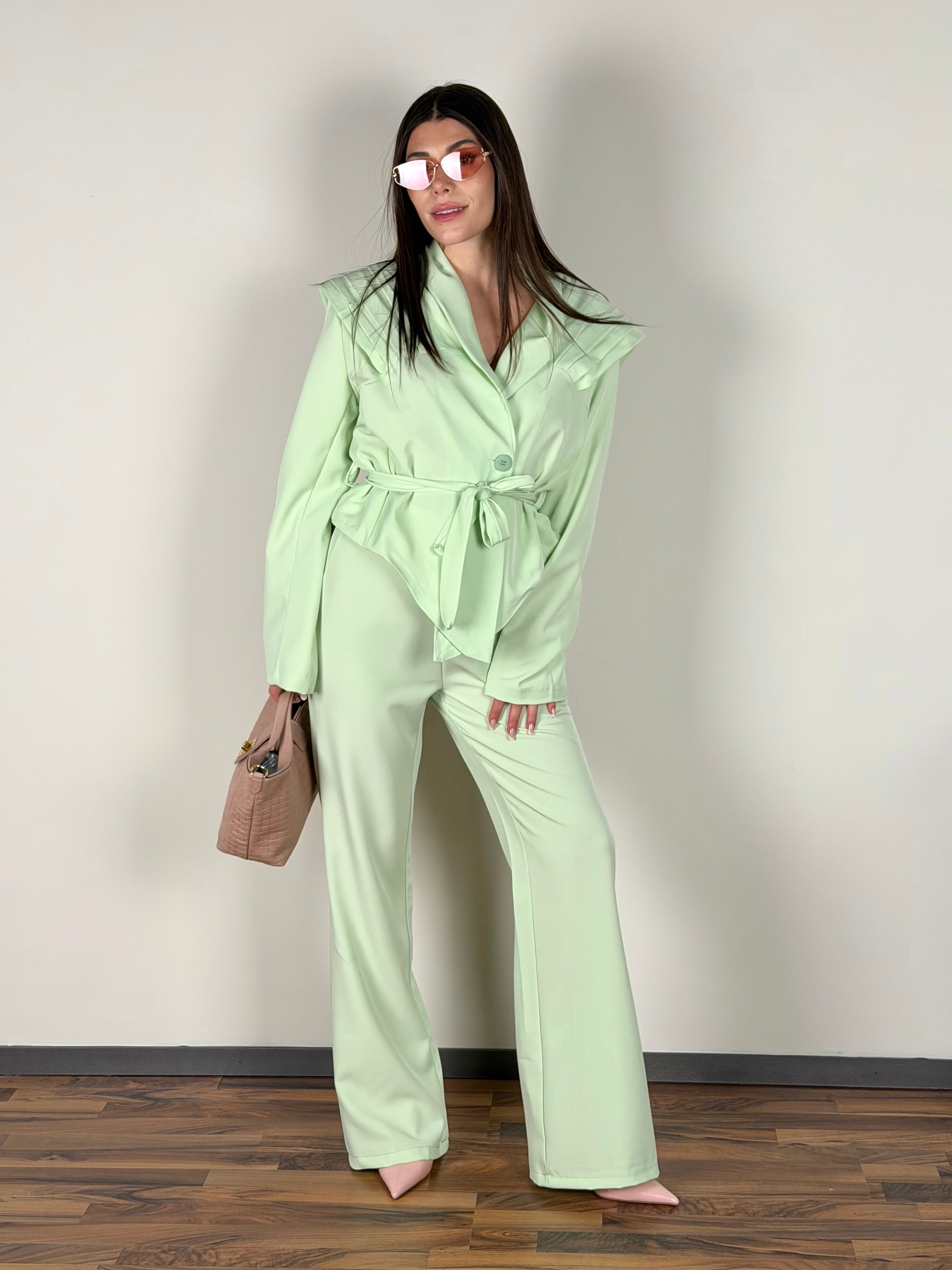 Completo Anya verde salvia