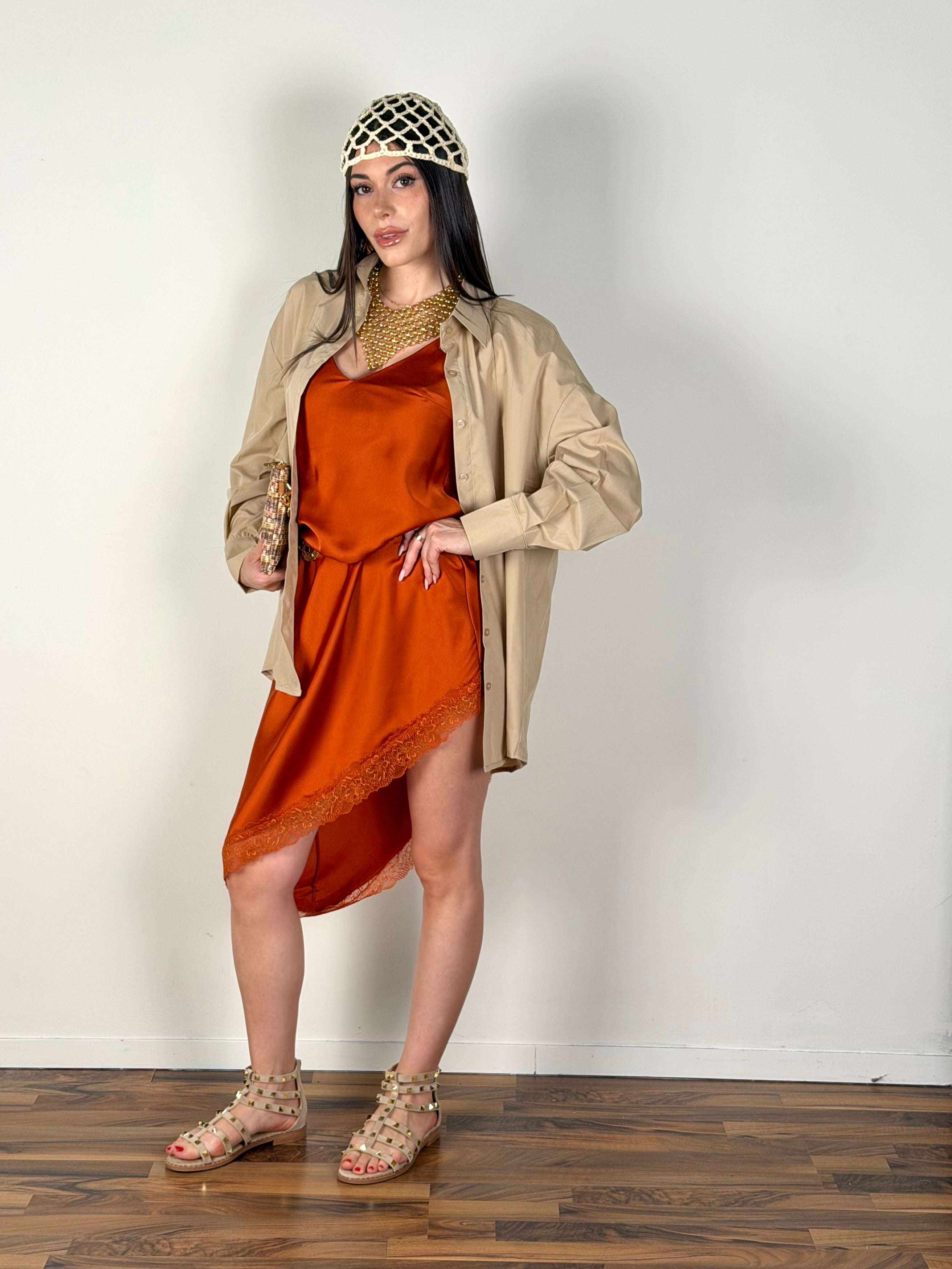 Camicia Zoe beige