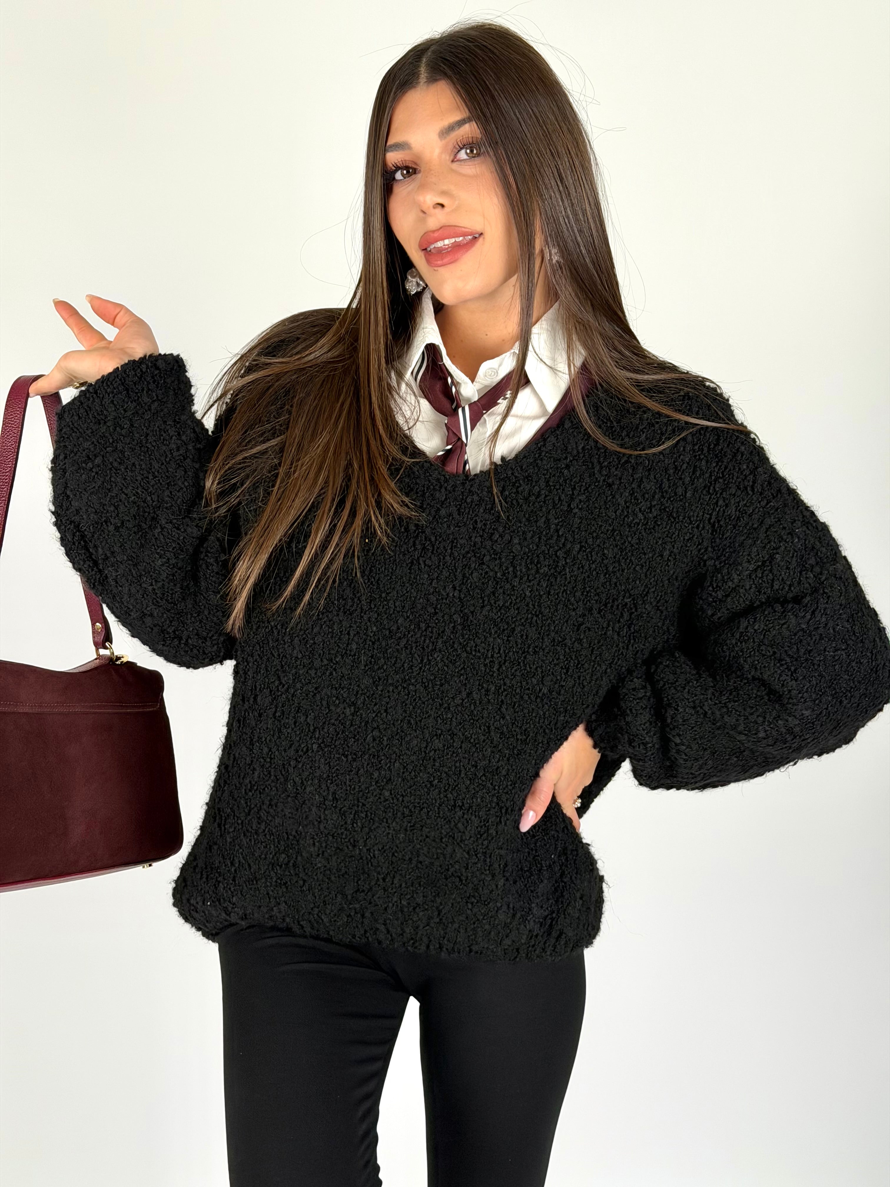 Maglione Winter nero