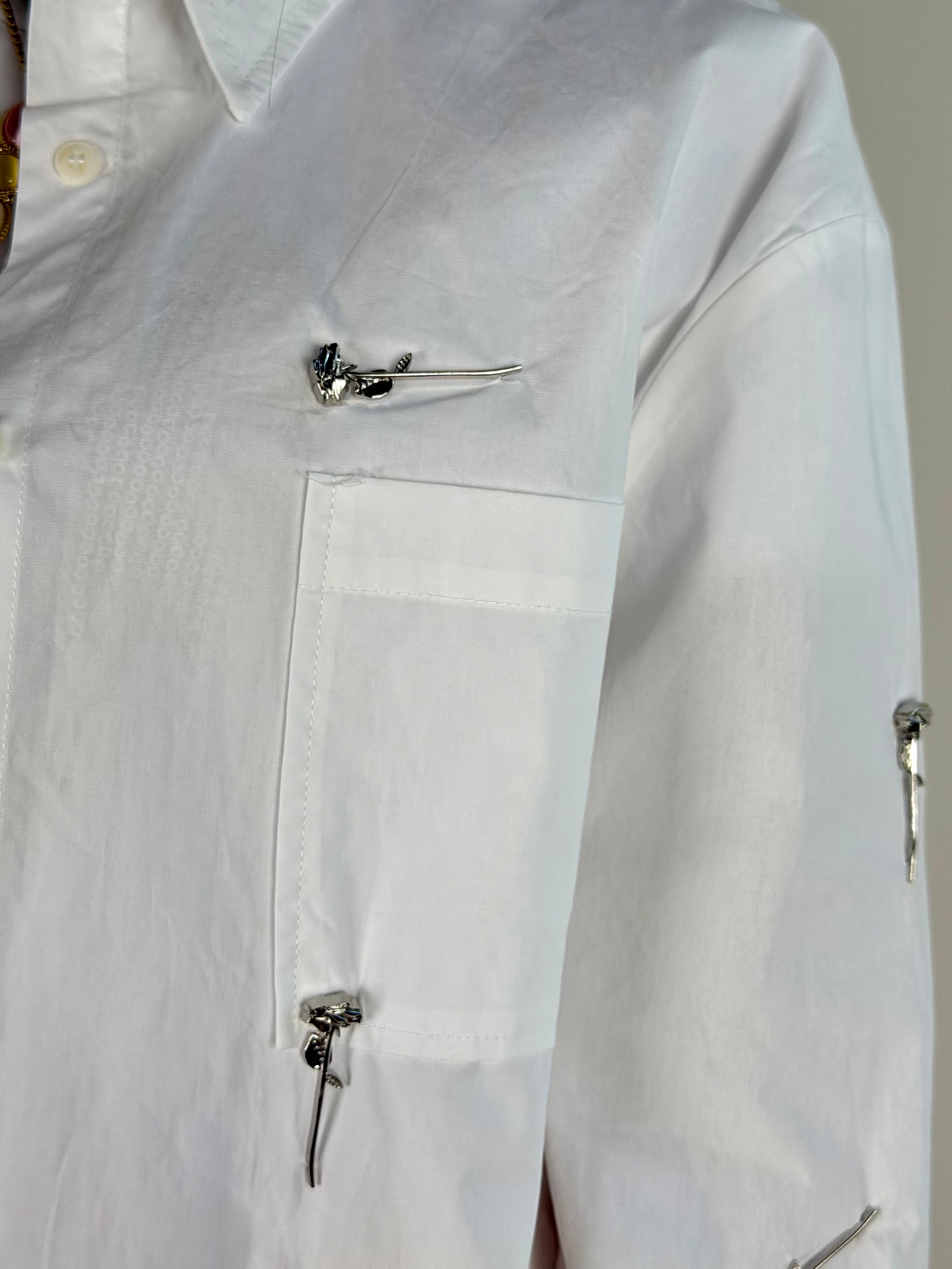 Camicia Mon Chèrie bianca