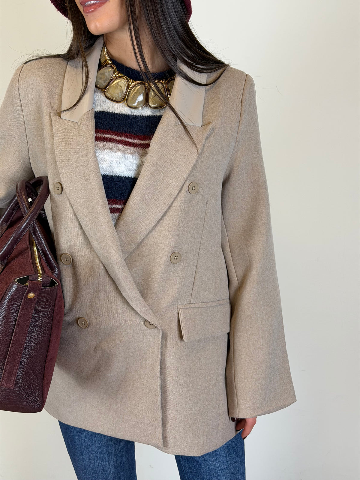 Giacca Soft beige