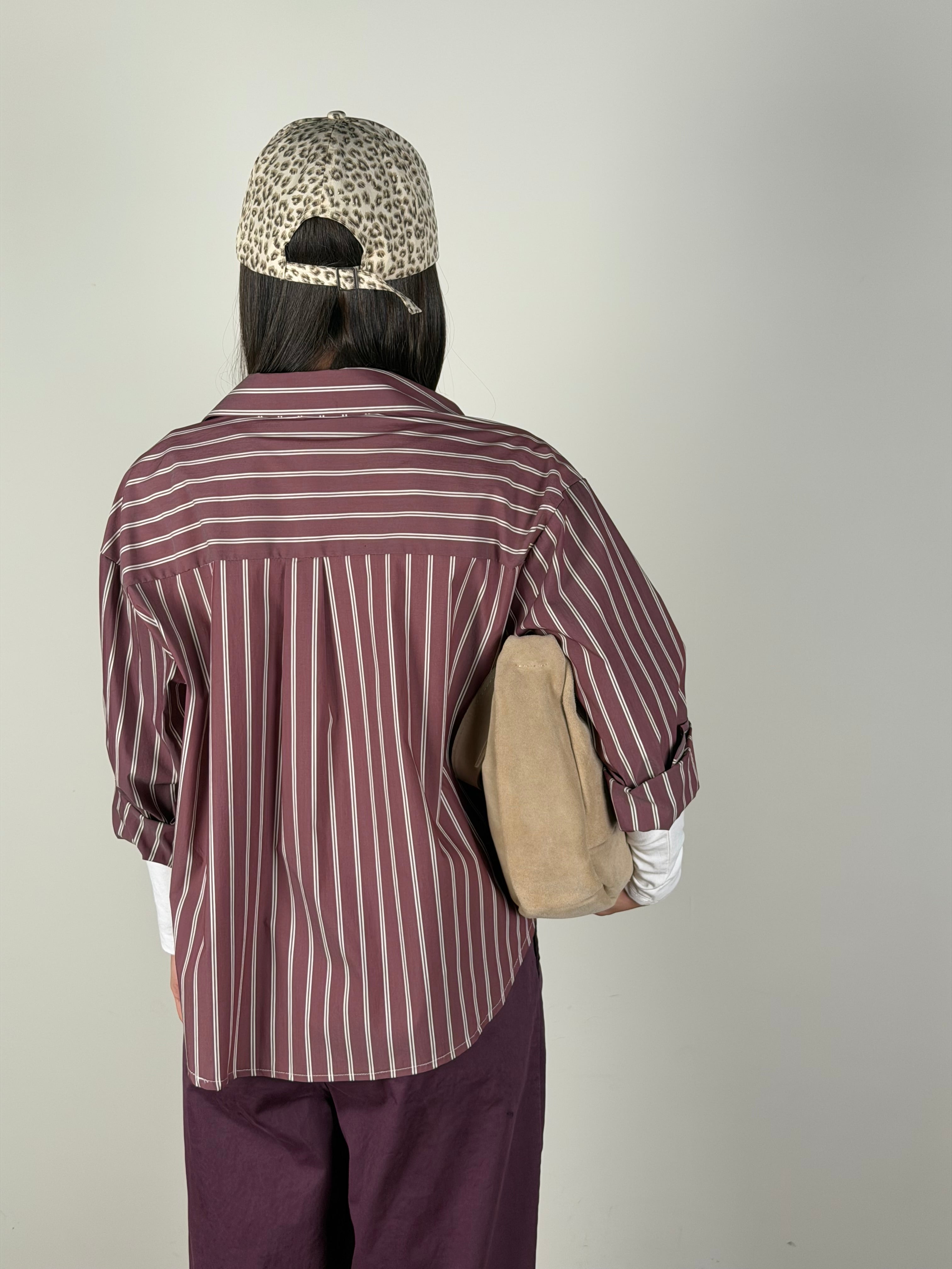 Camicia Zelda bordeaux