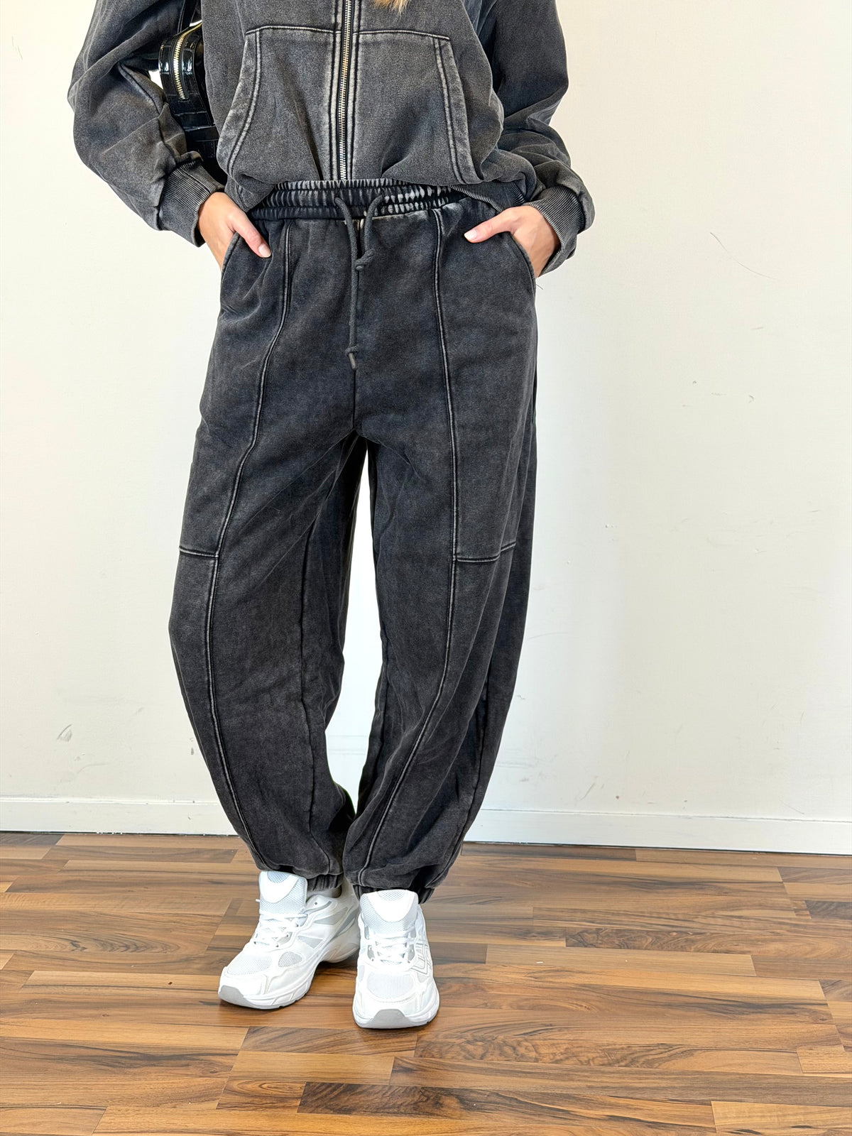 Pantalone tuta Stone washed Classic