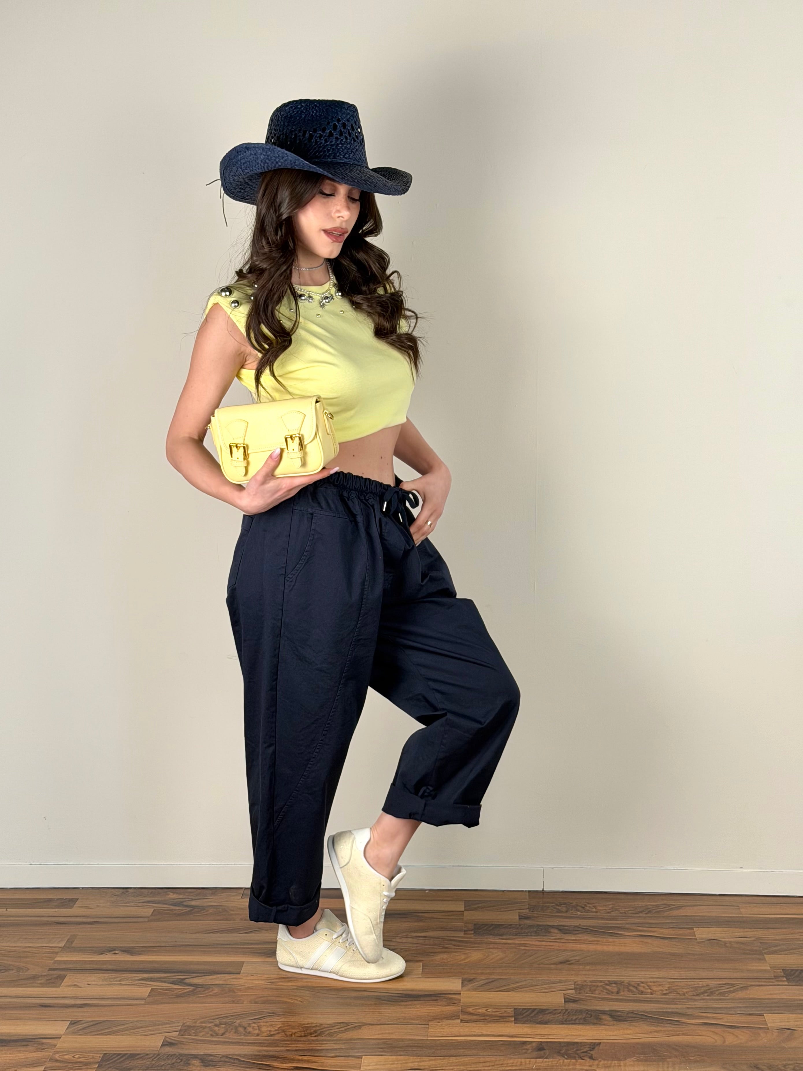 Pantalone Mariah blu