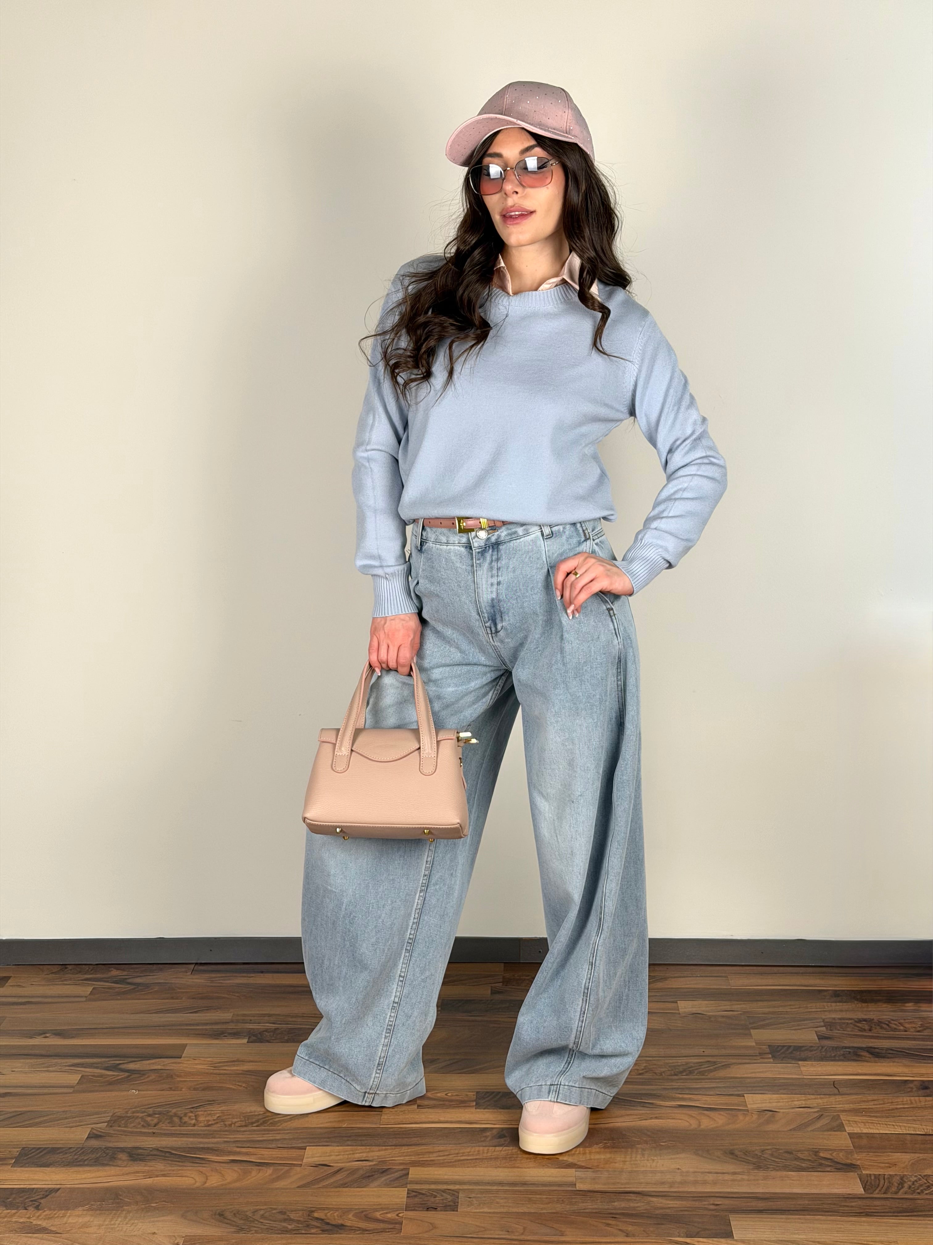 Maglia Boston celeste