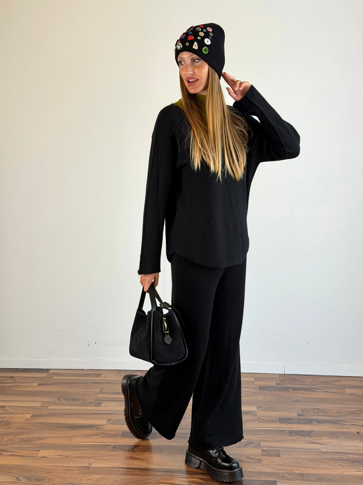 Maglia Sheila regular nero