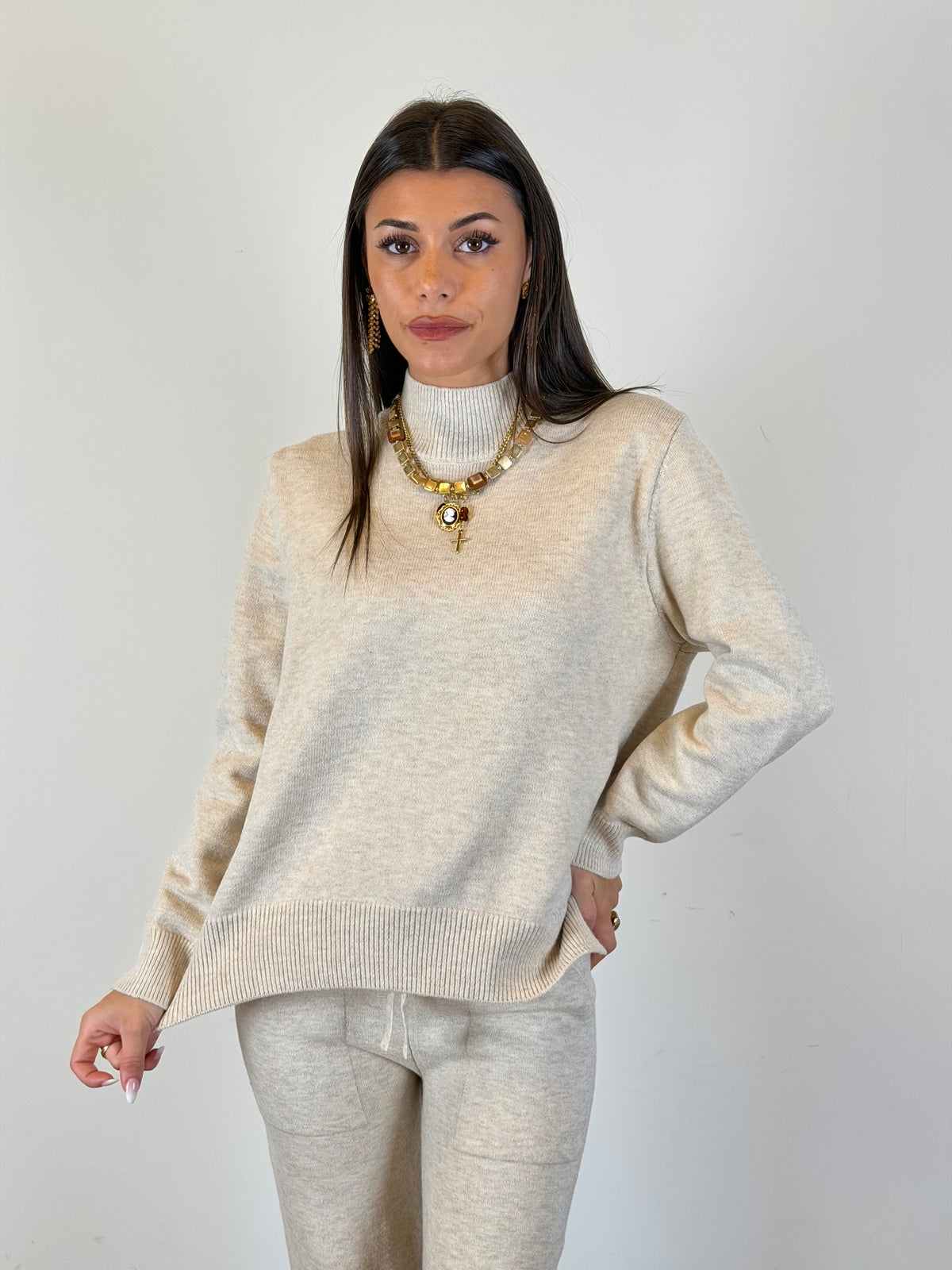 Tuta Cozy beige