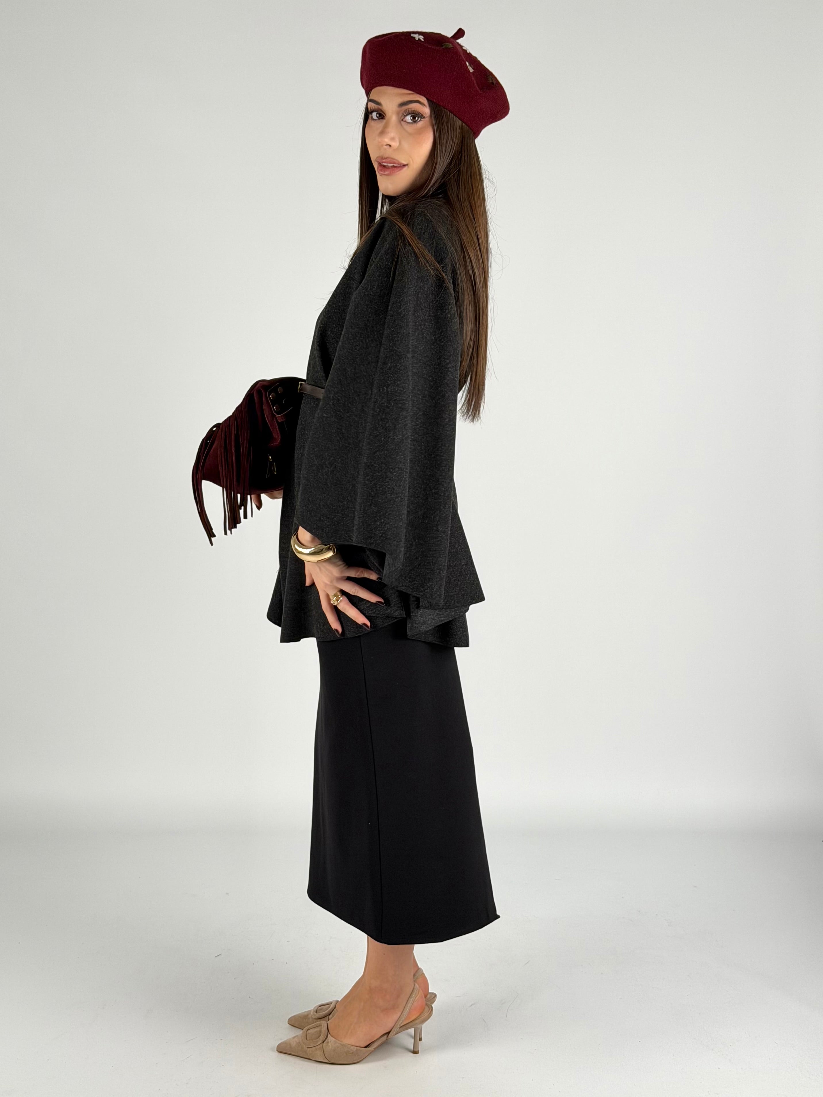 Cappotto Amelie nero