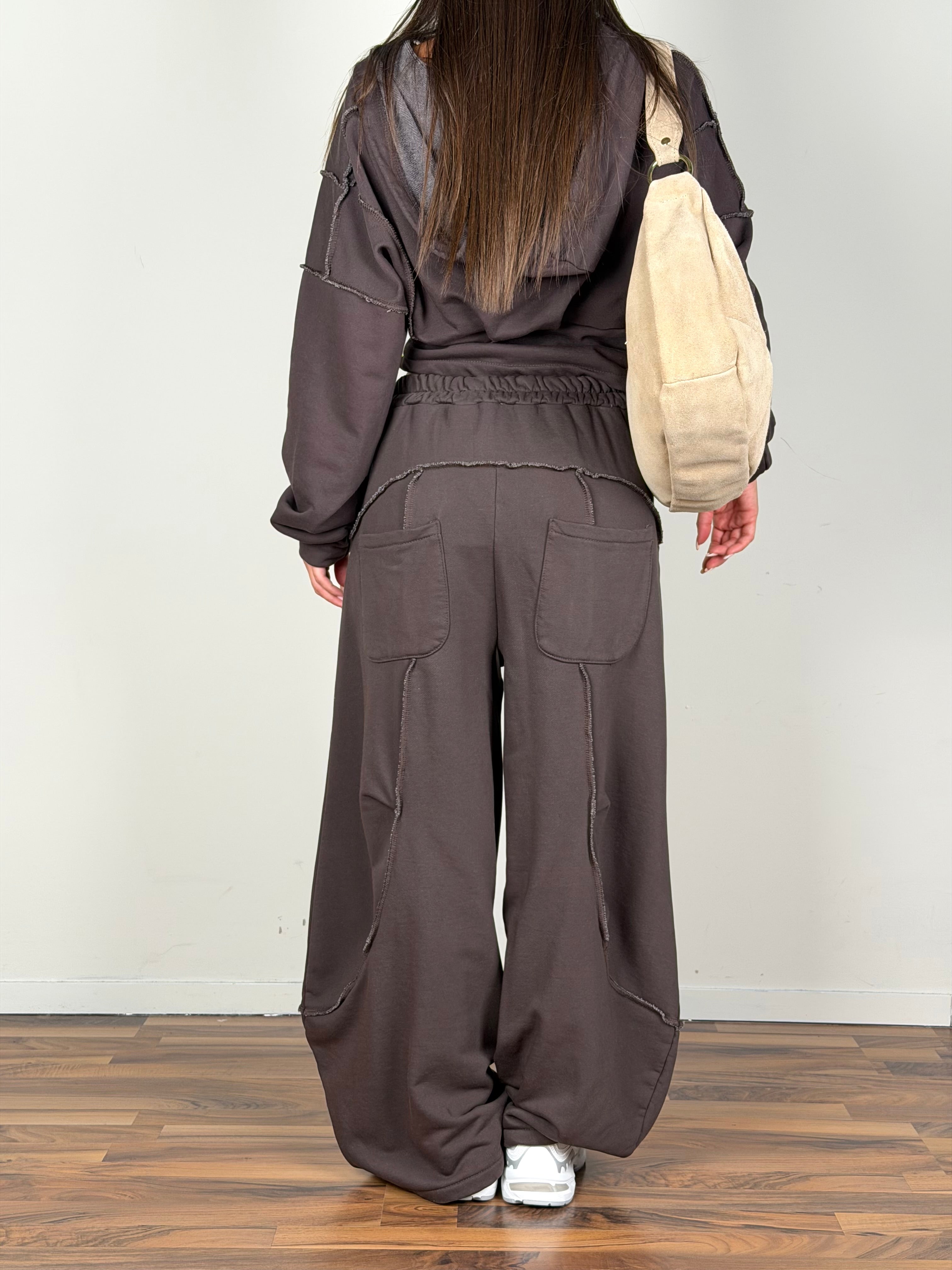 Pantalone tuta Mirea moro
