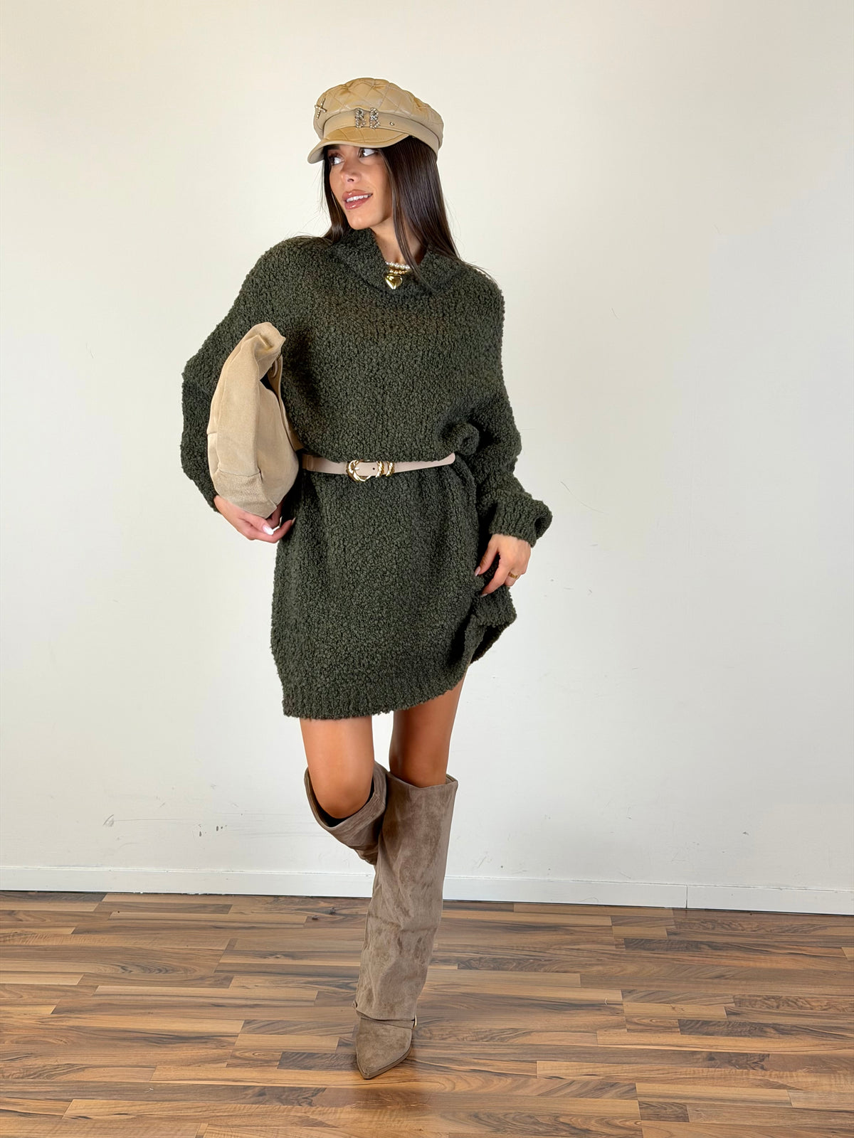 Abito Wood verde