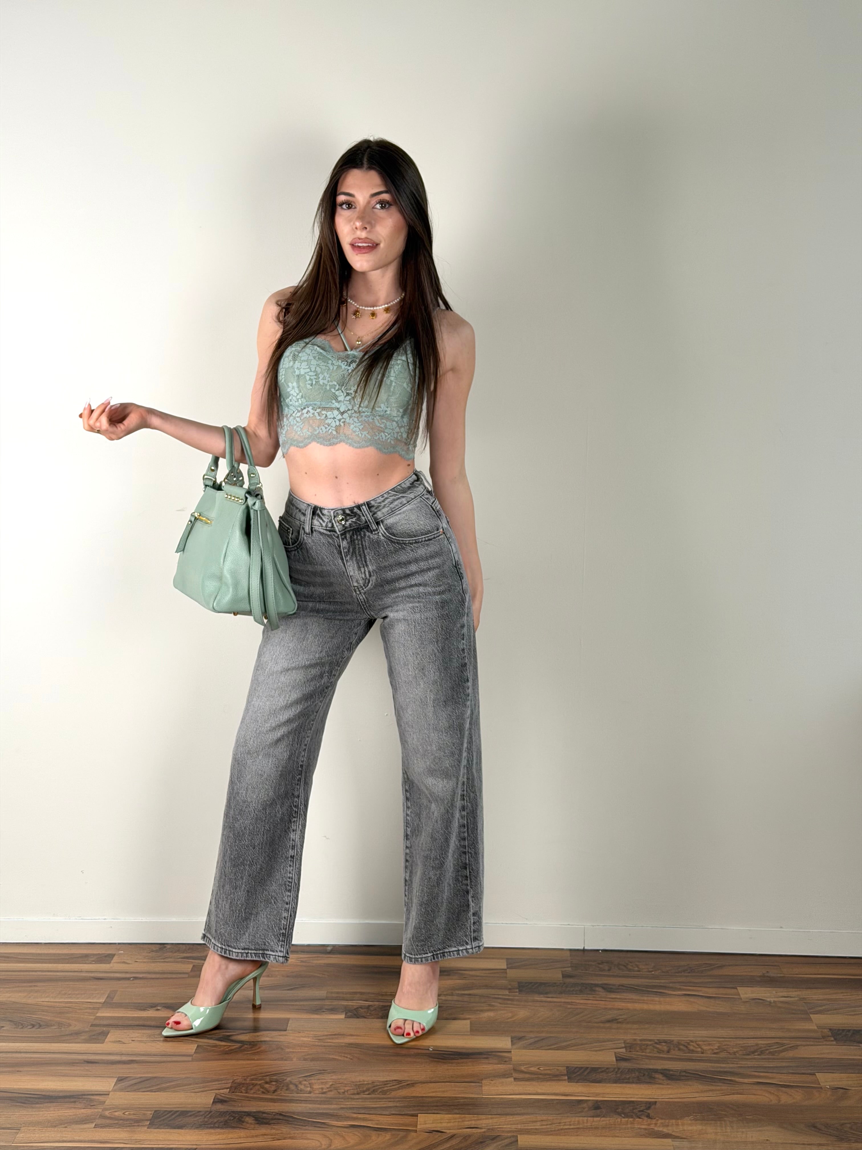 Bralette Napoli verde menta