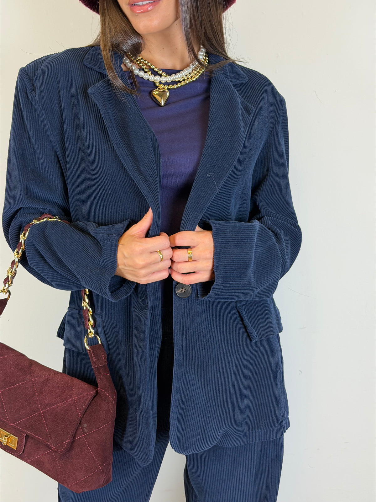 Giacca Autunno blu