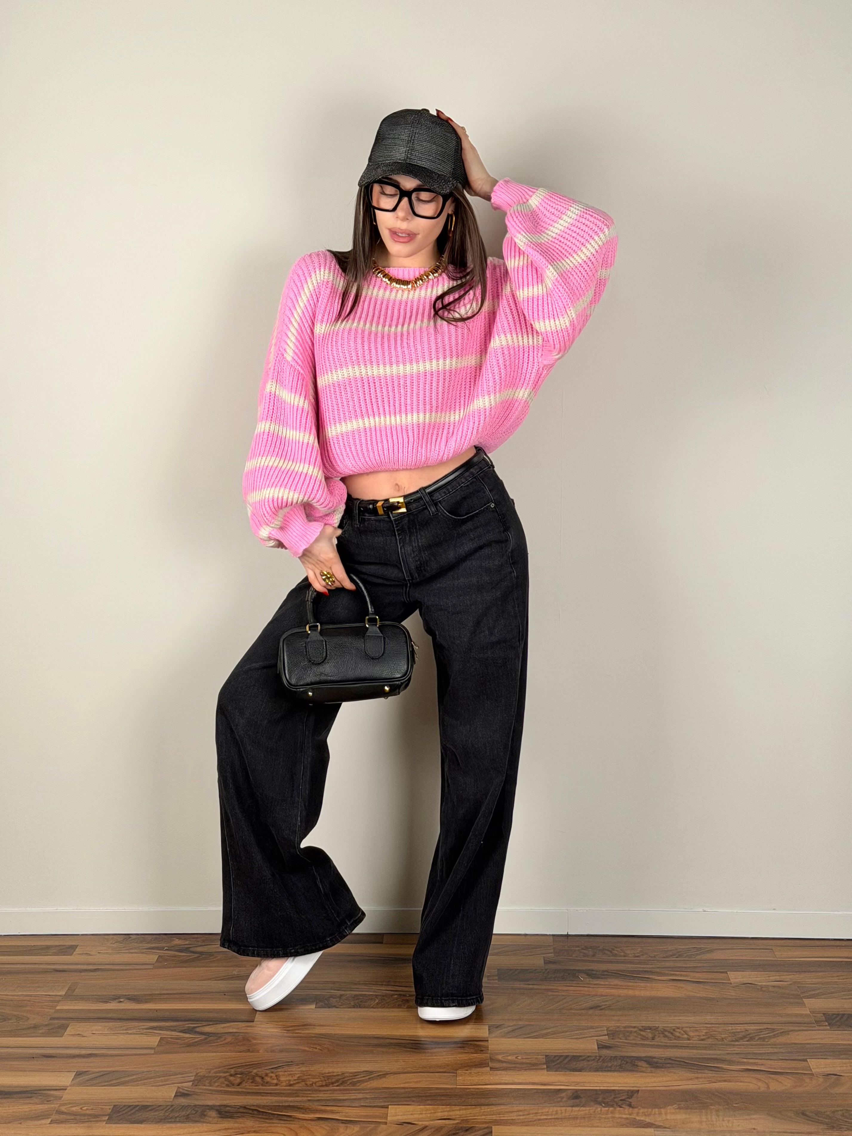 Maglioncino farah rosa