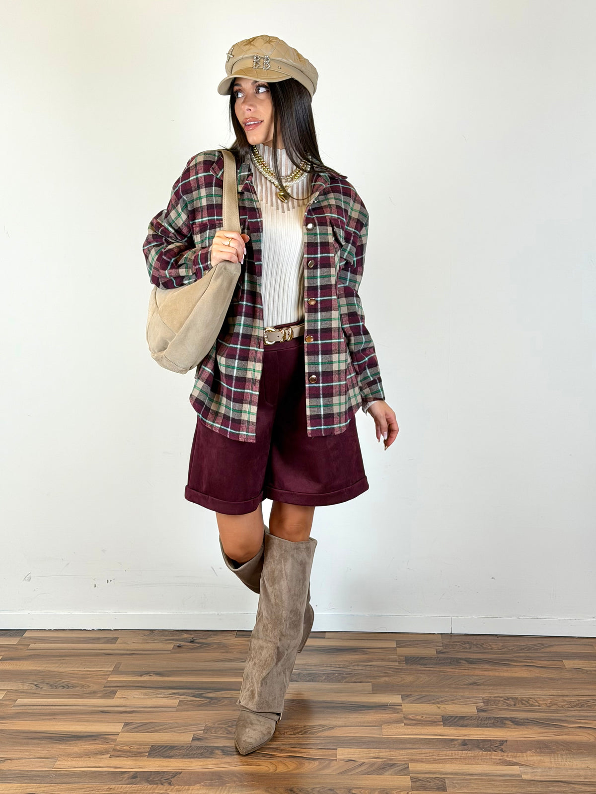 Camicia Suede