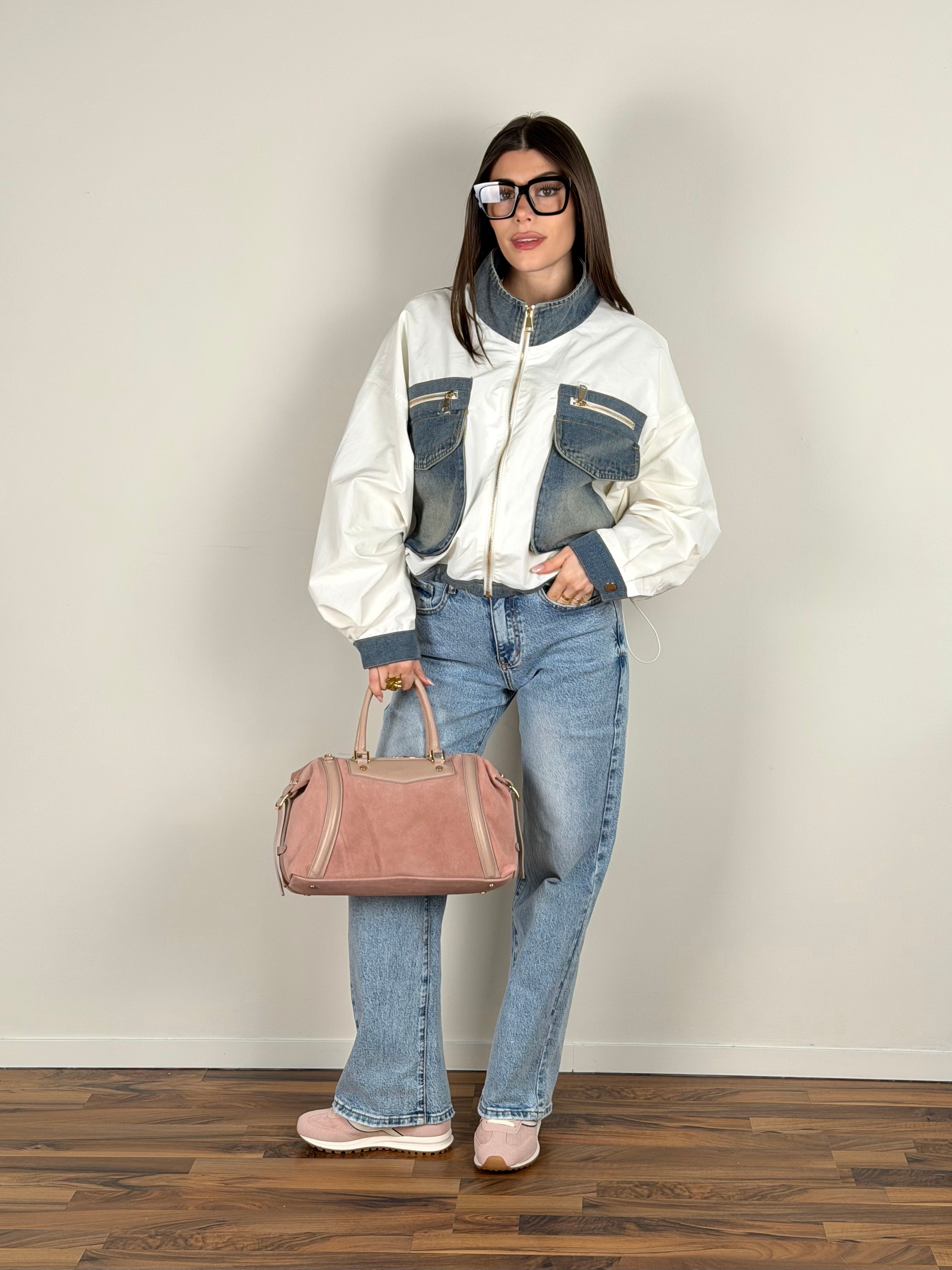 Bomber Carly denim