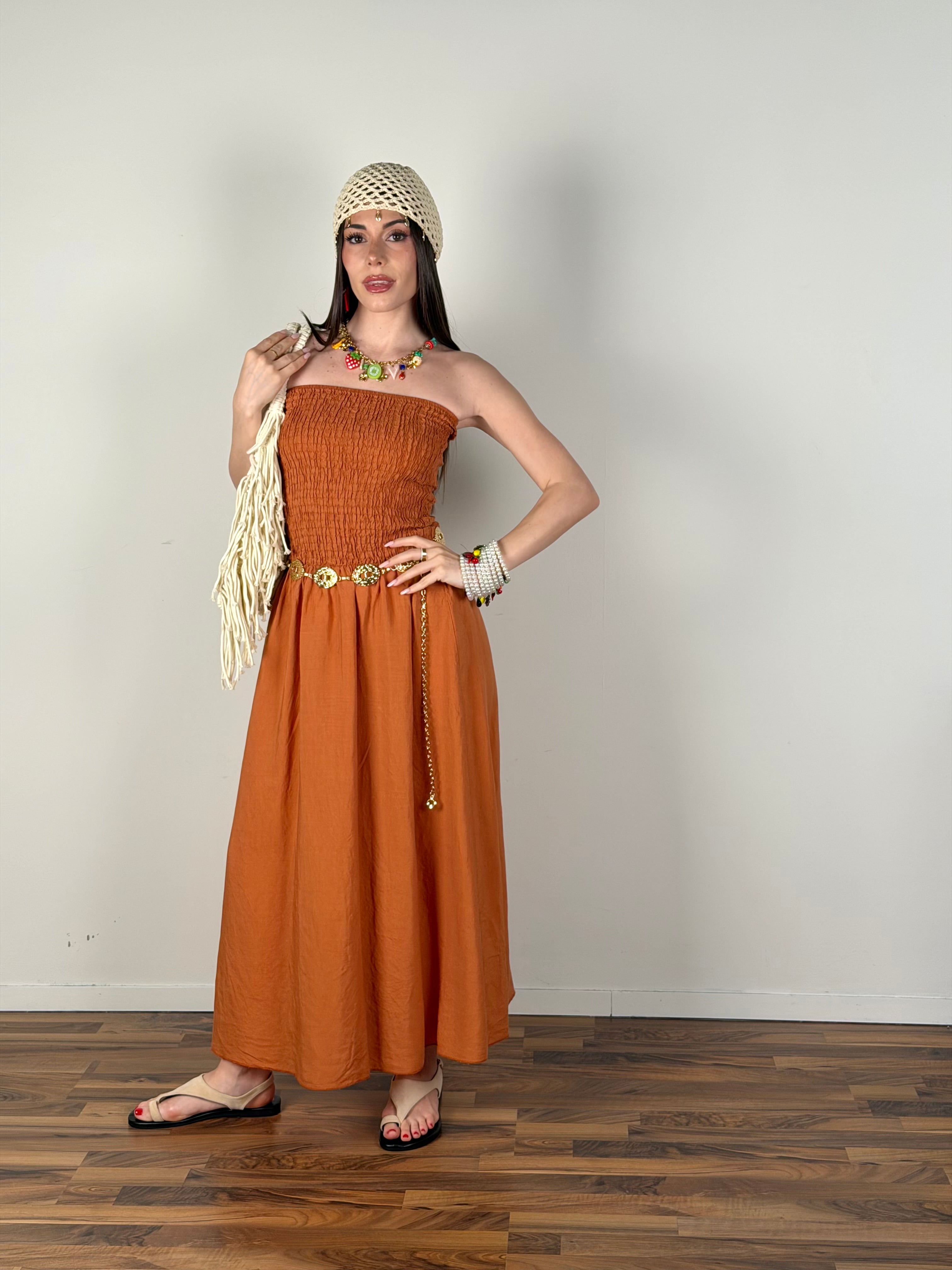Abito Gipsy coccio