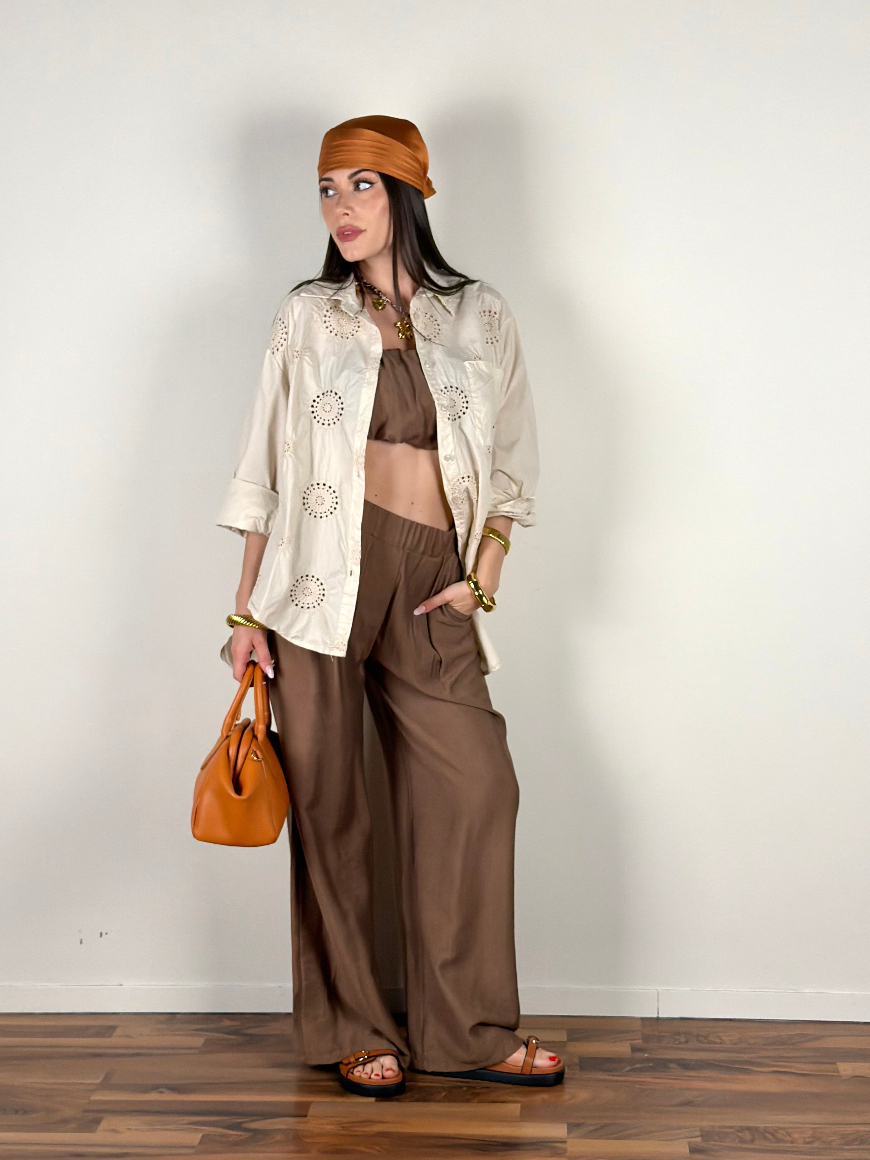 Camicia Bali beige