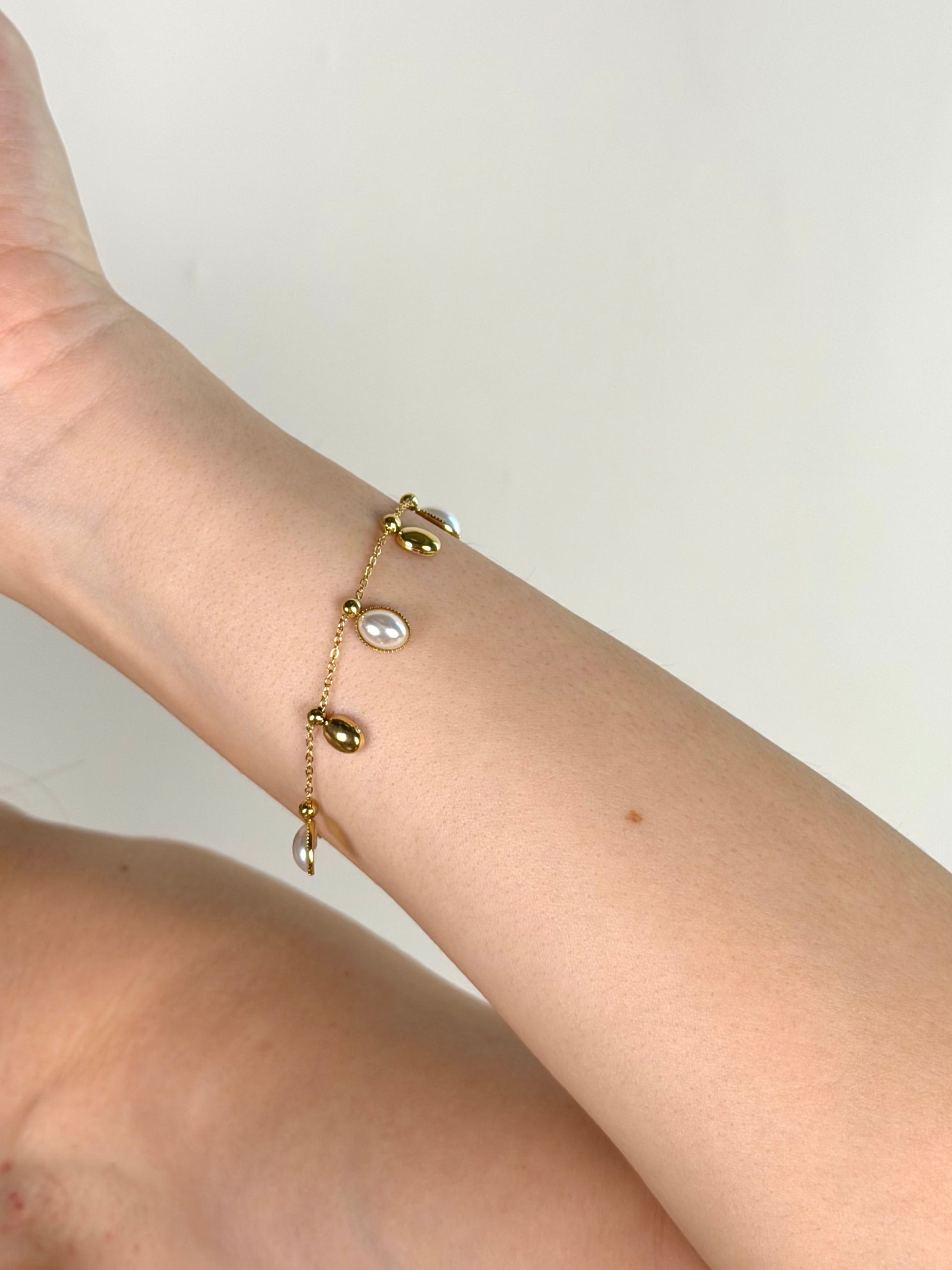Bracciale pendenti - collezione perla