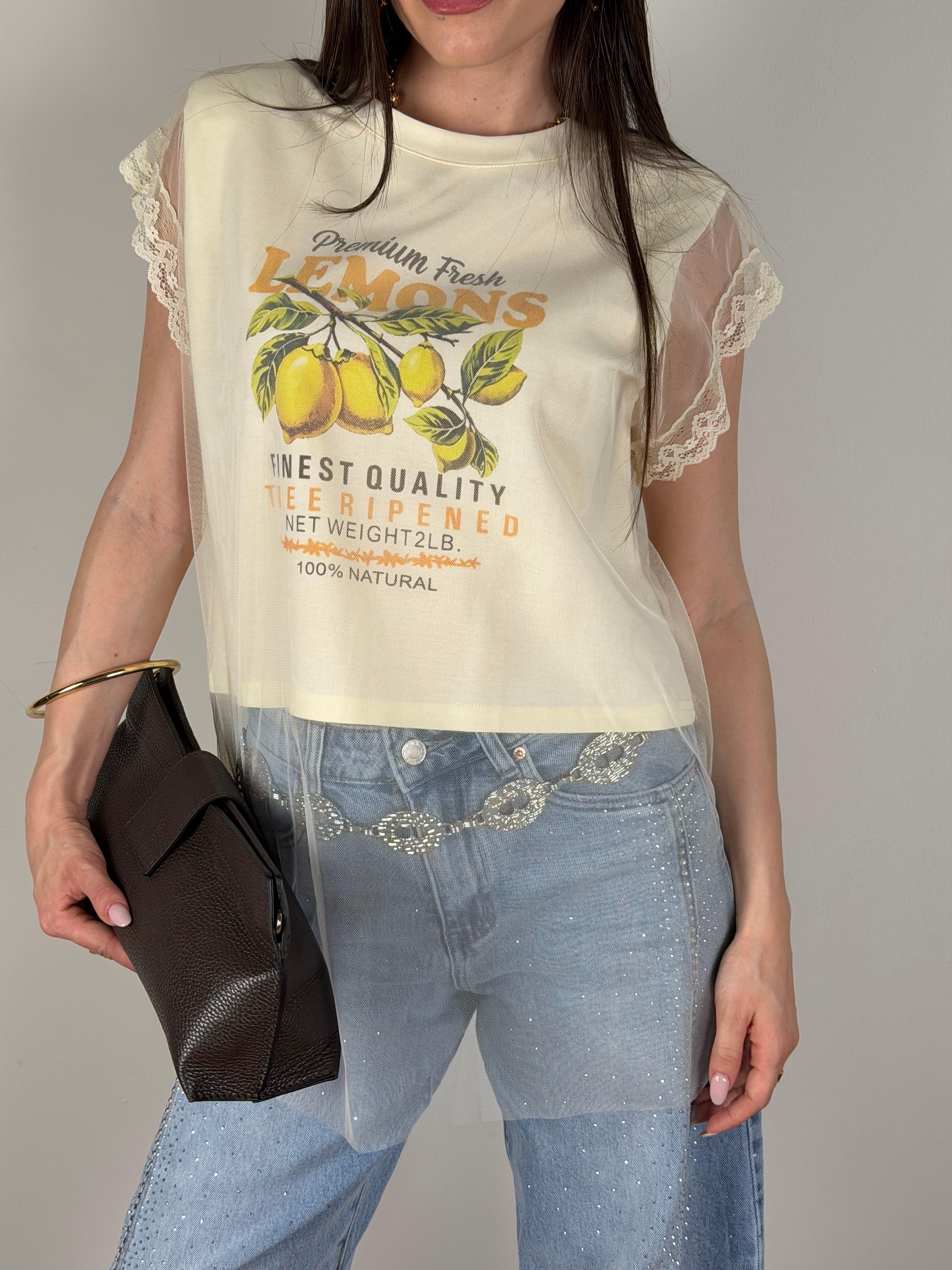 Maglia LEMON gialla