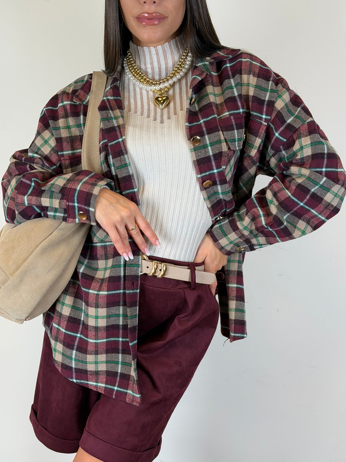 Camicia Suede