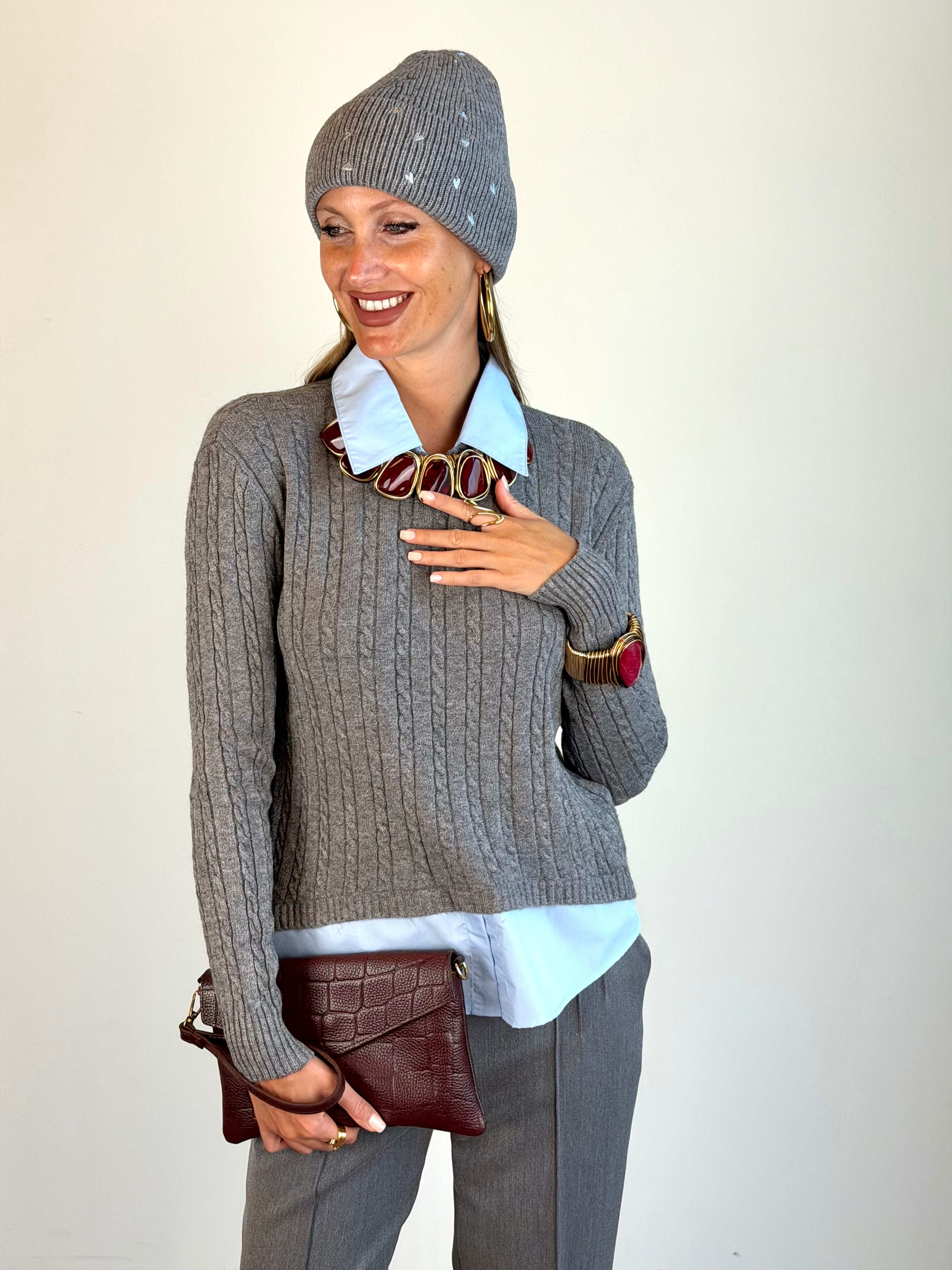 Maglia Office grigio