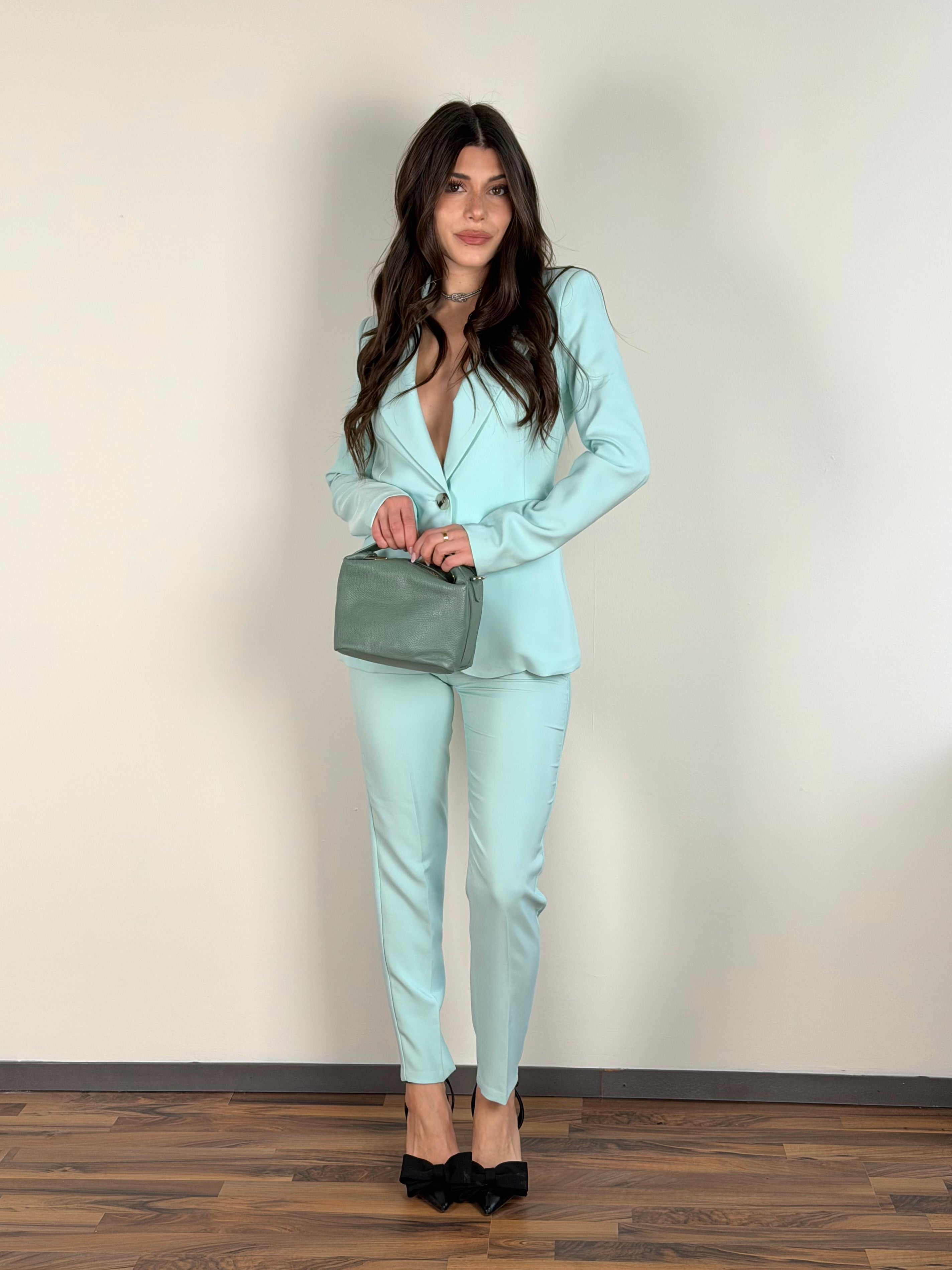 Completo Ashley verde salvia