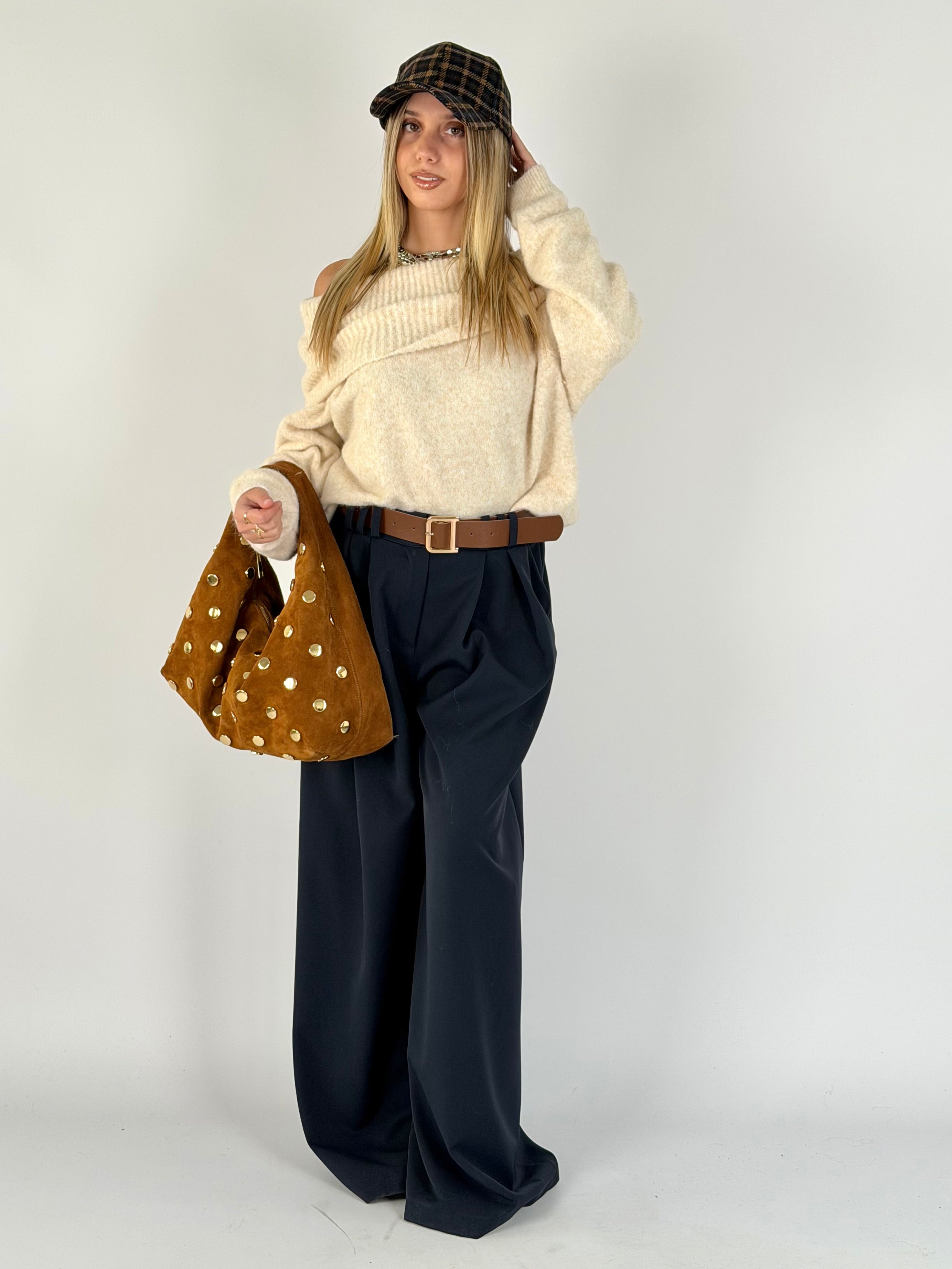 Pantalone Paloma blu