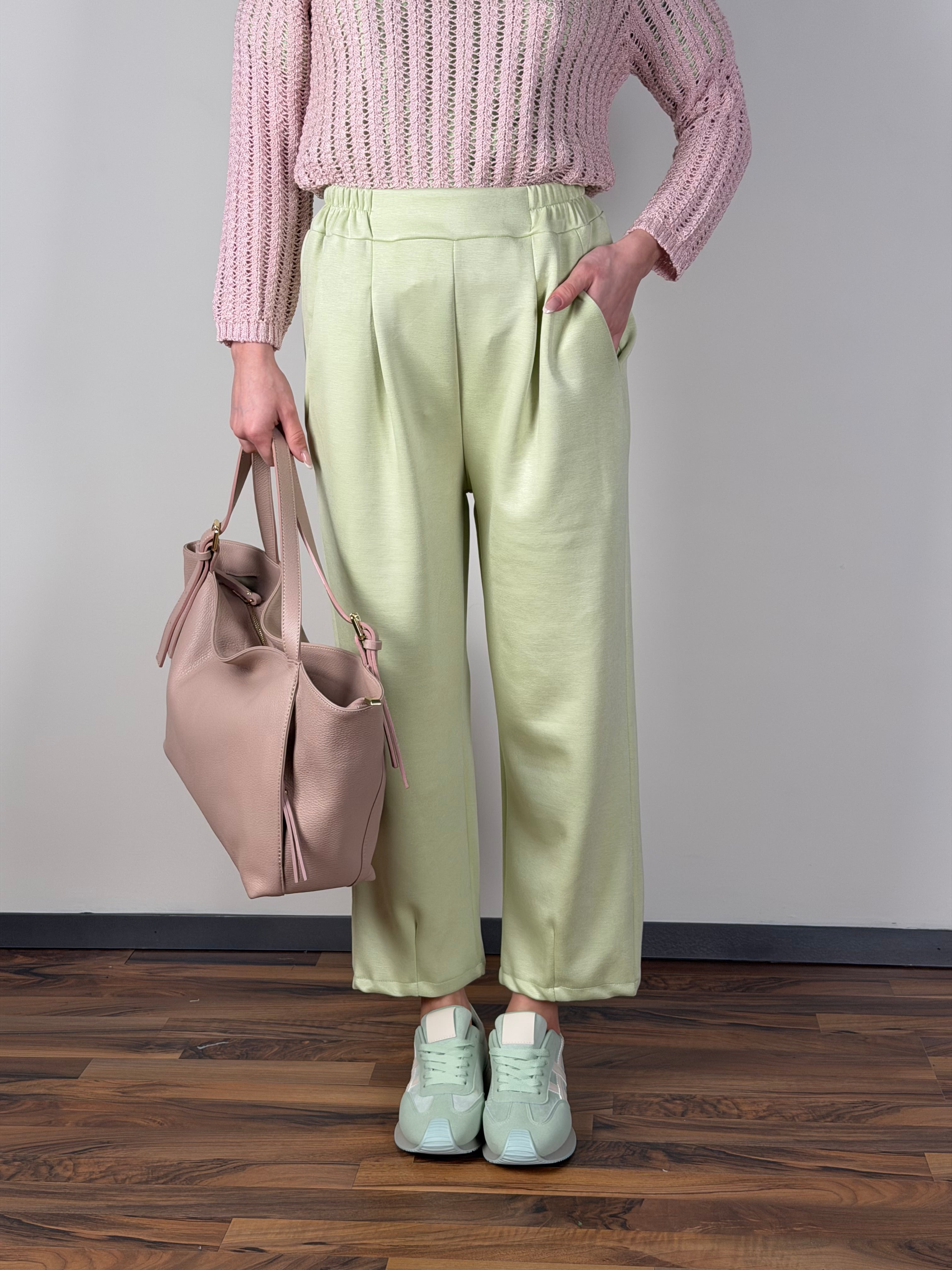 Pantalone Angelina verde