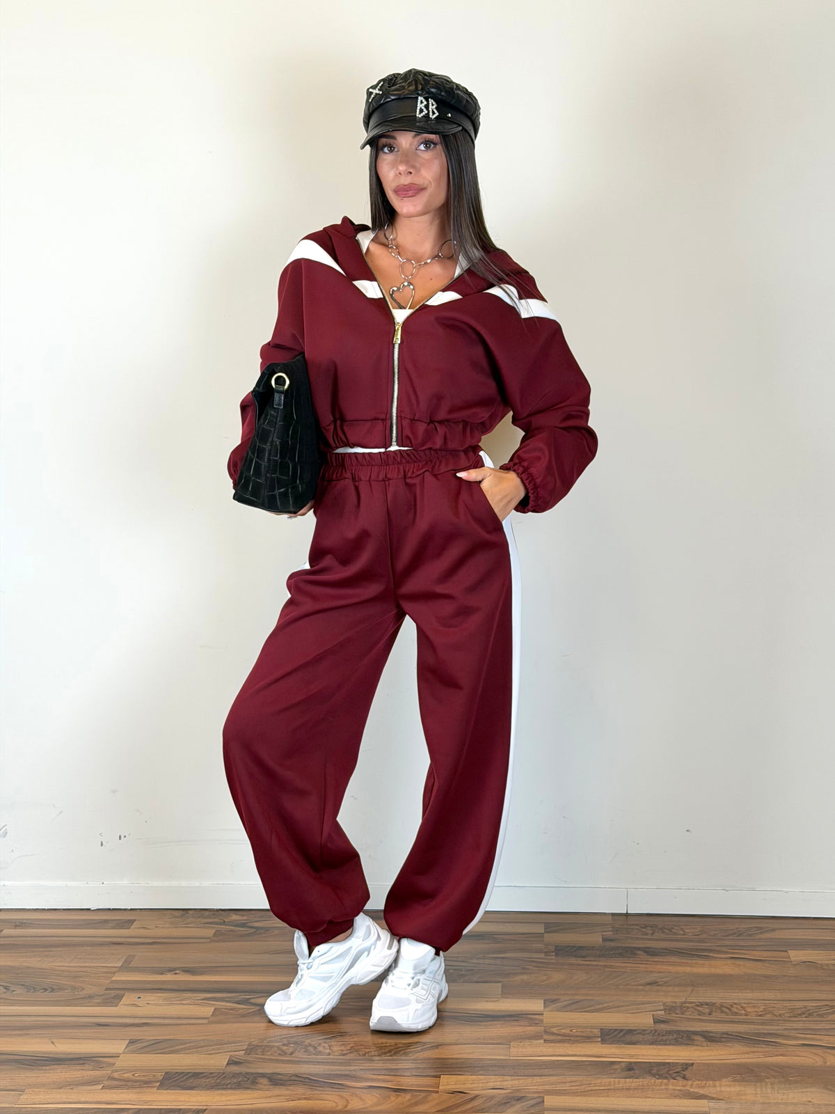 Tuta Lifestyle bordeaux