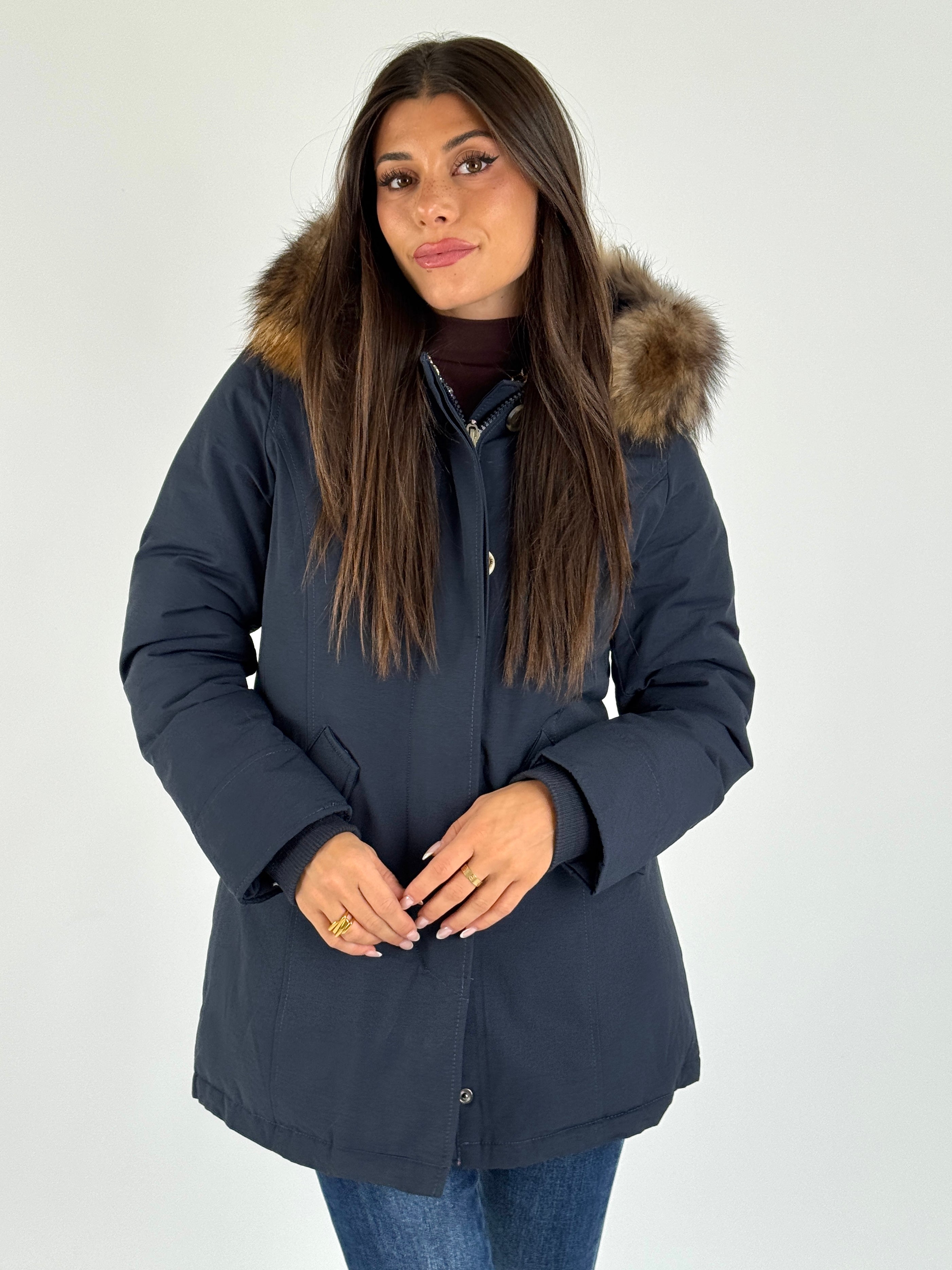 Giaccone Parka blu