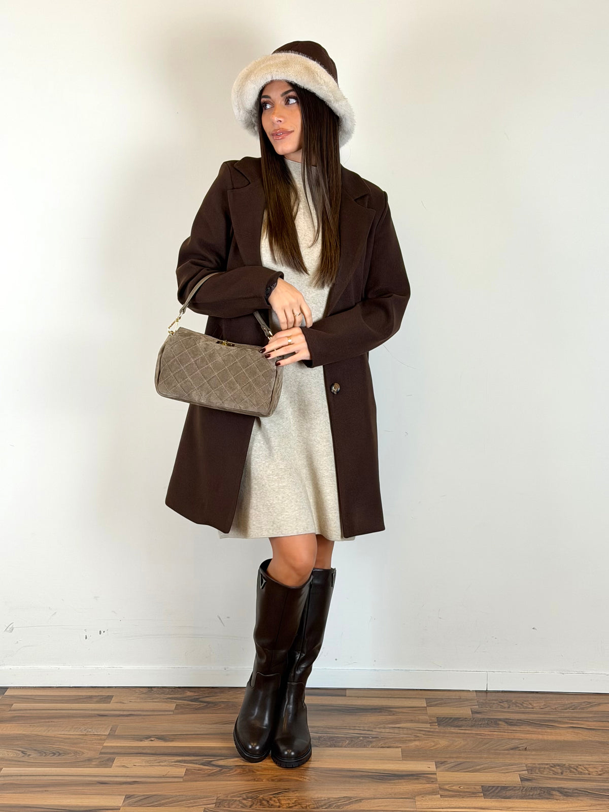 Cappotto Trendy moro