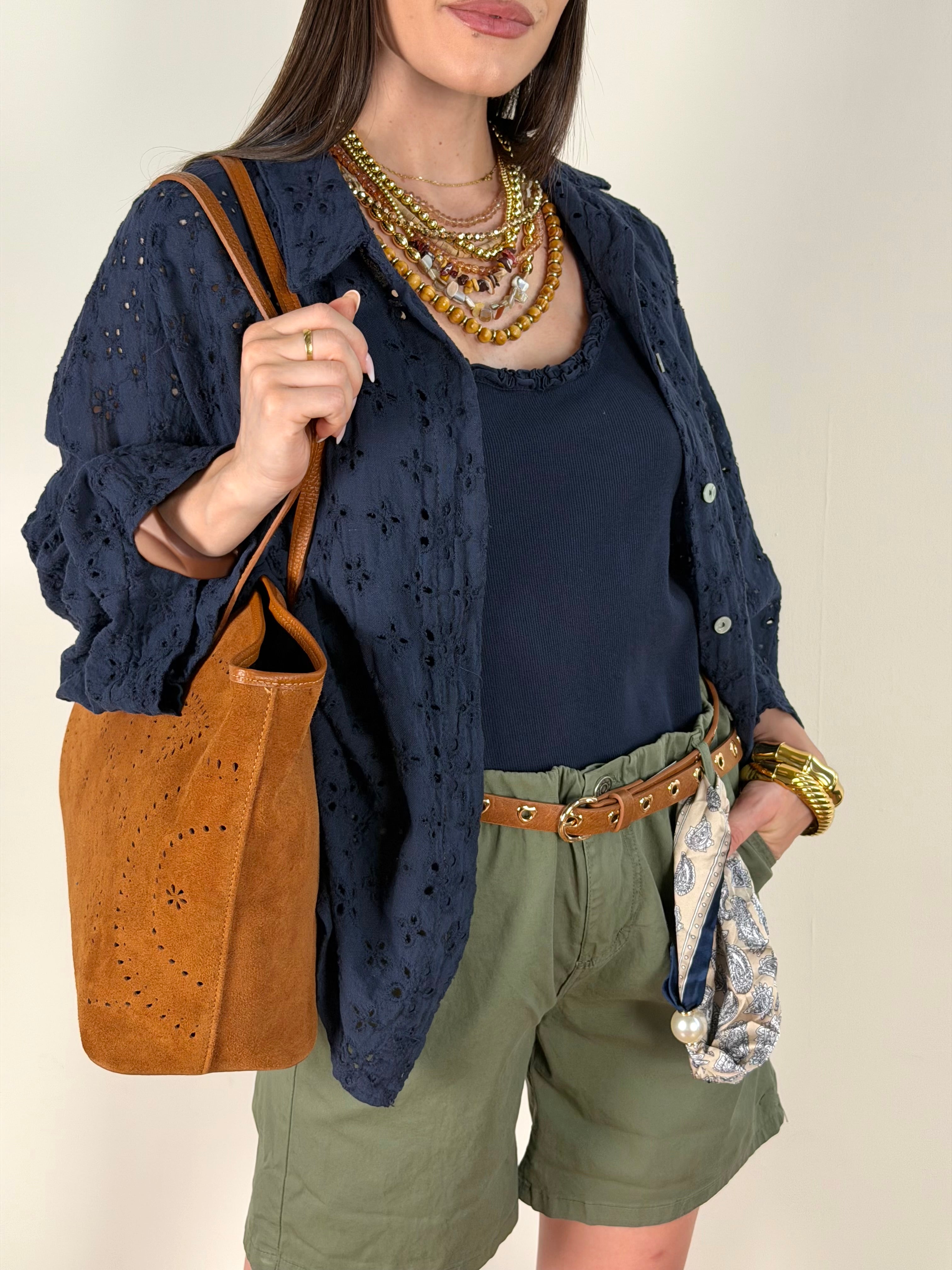 Camicia Secret blu