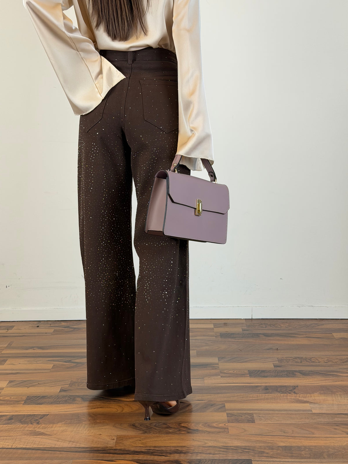 Jeans Flare moro