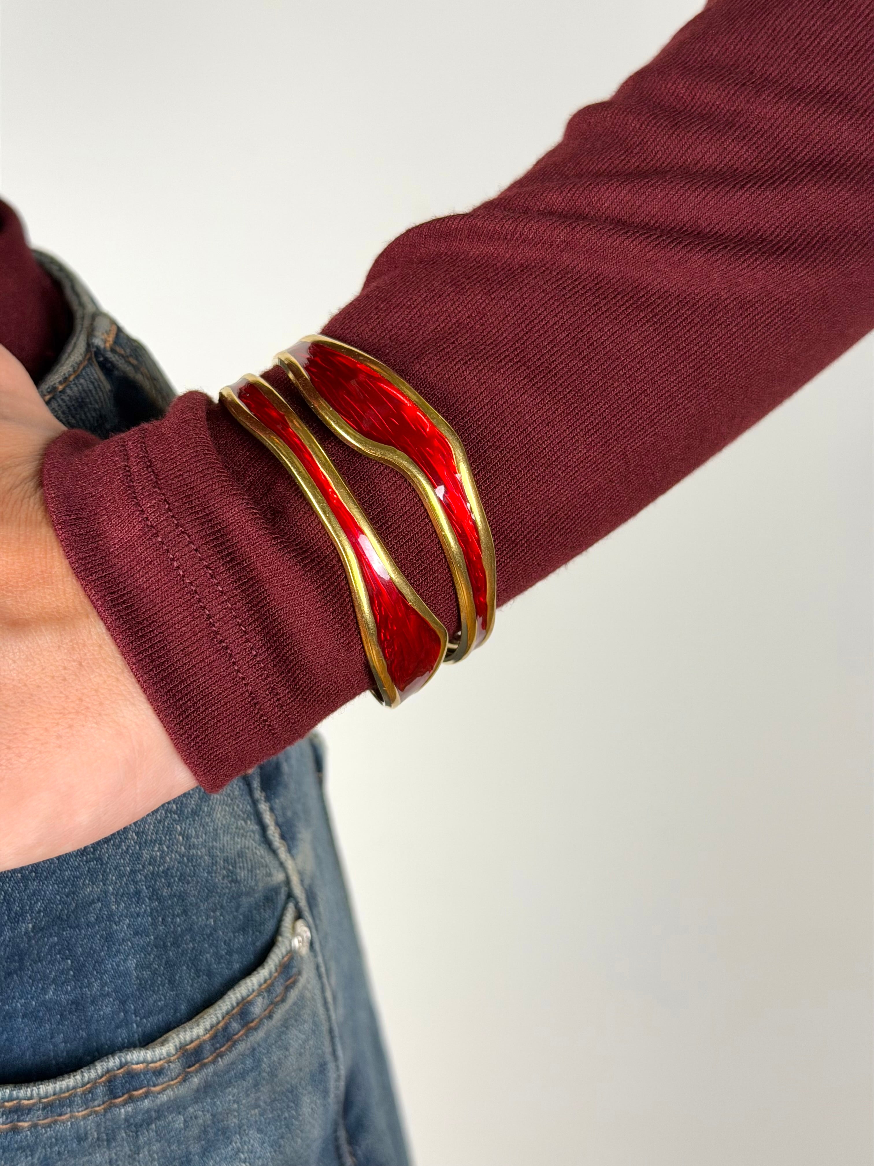 Bracciale onde - collezione regina di cuori