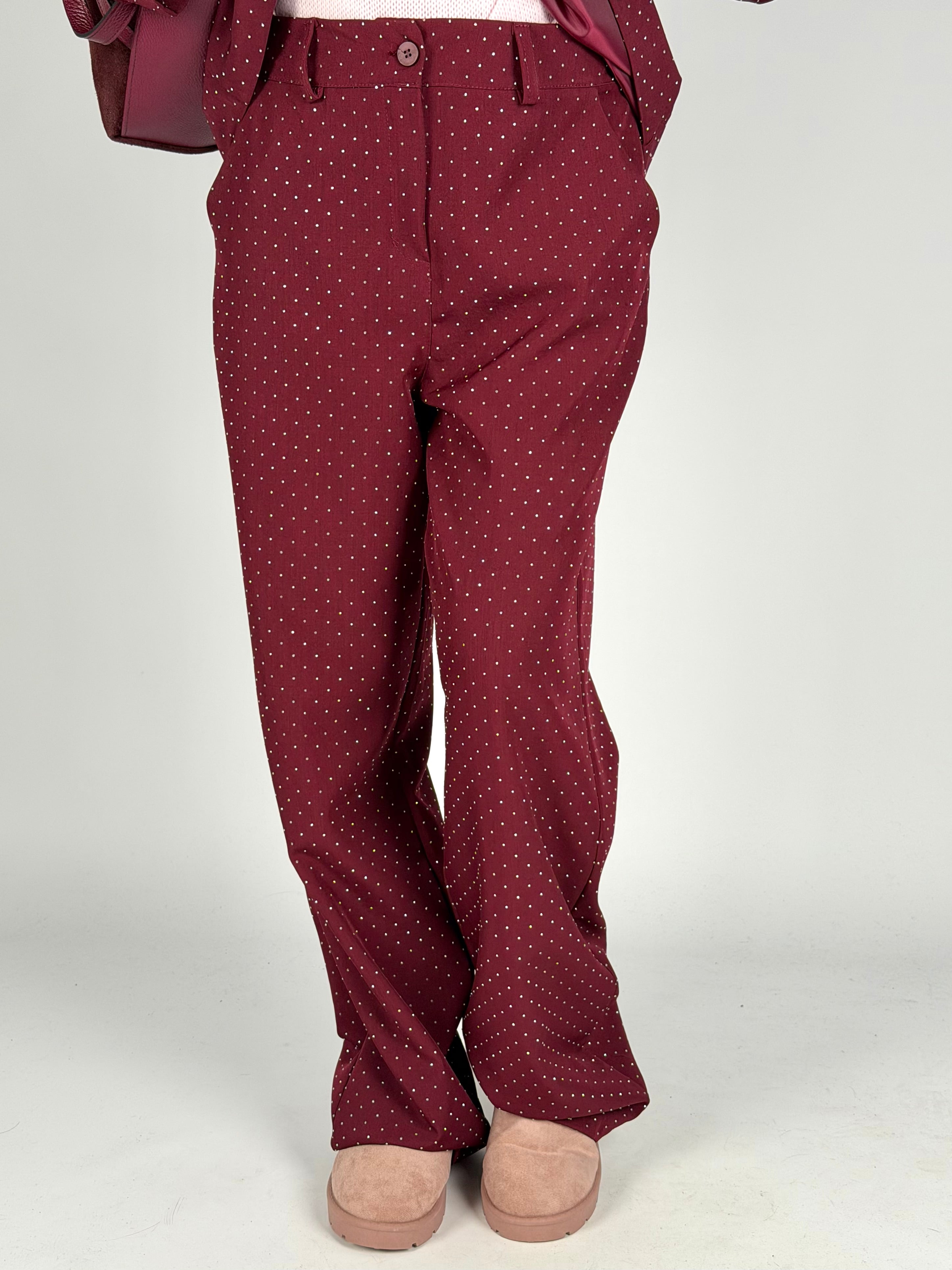 Completo zirconi bordeaux