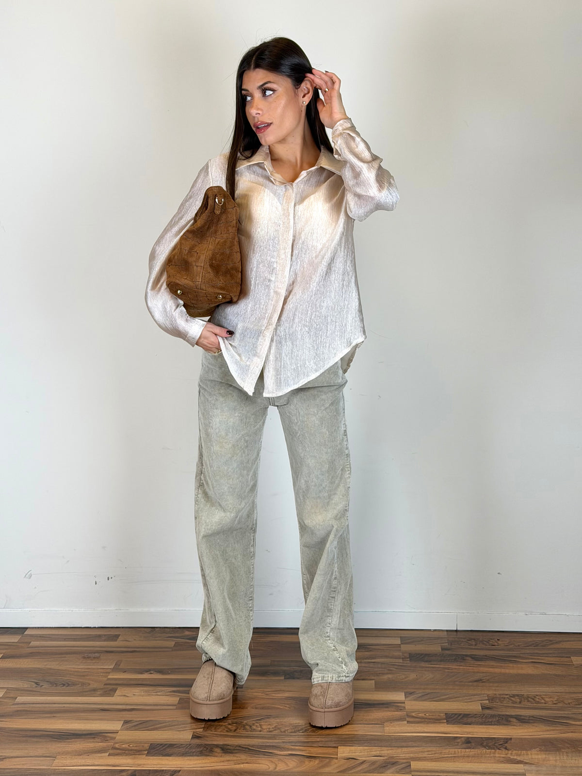 Camicia Loren panna