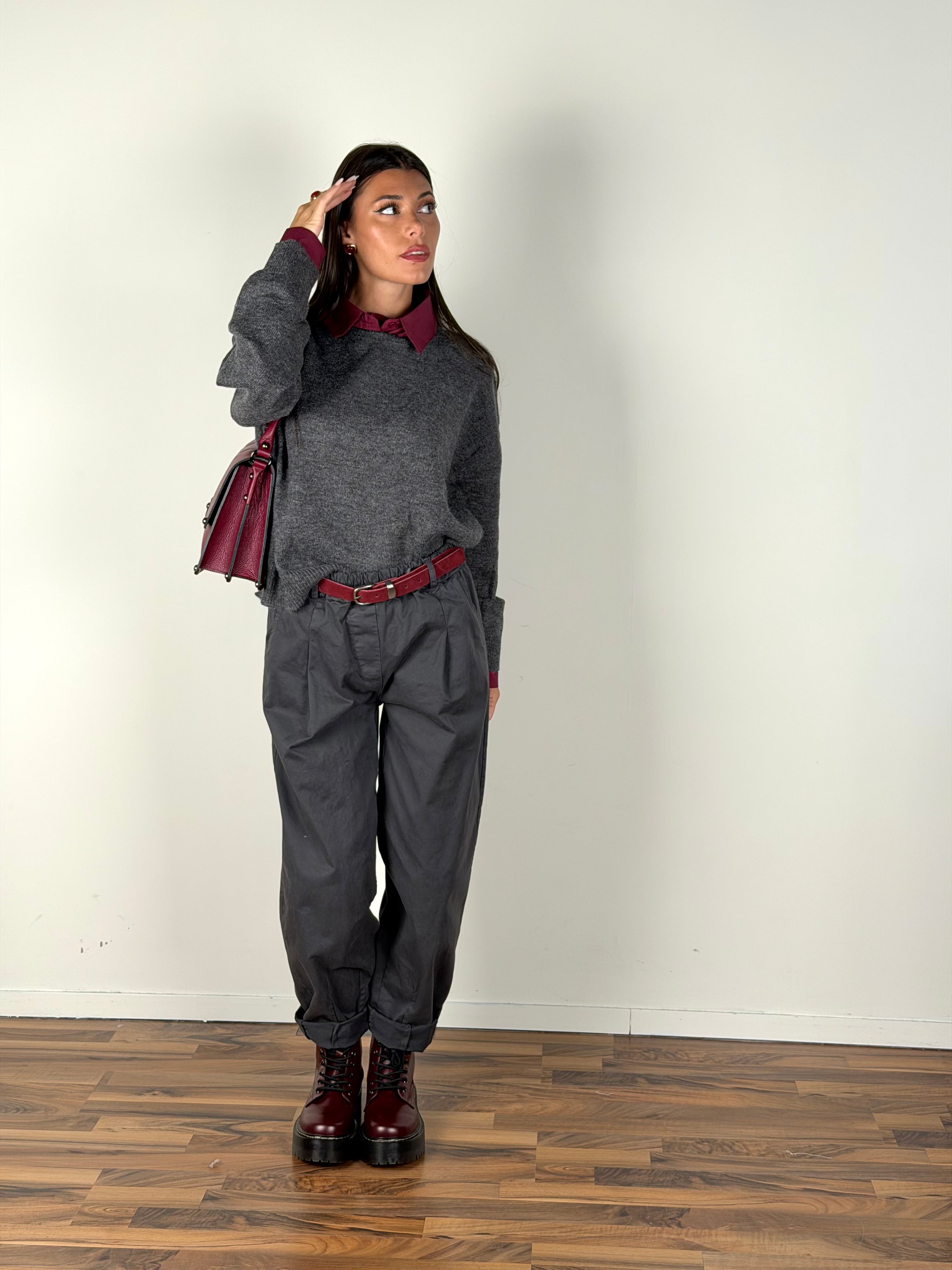 Pantalone Zelda grigio