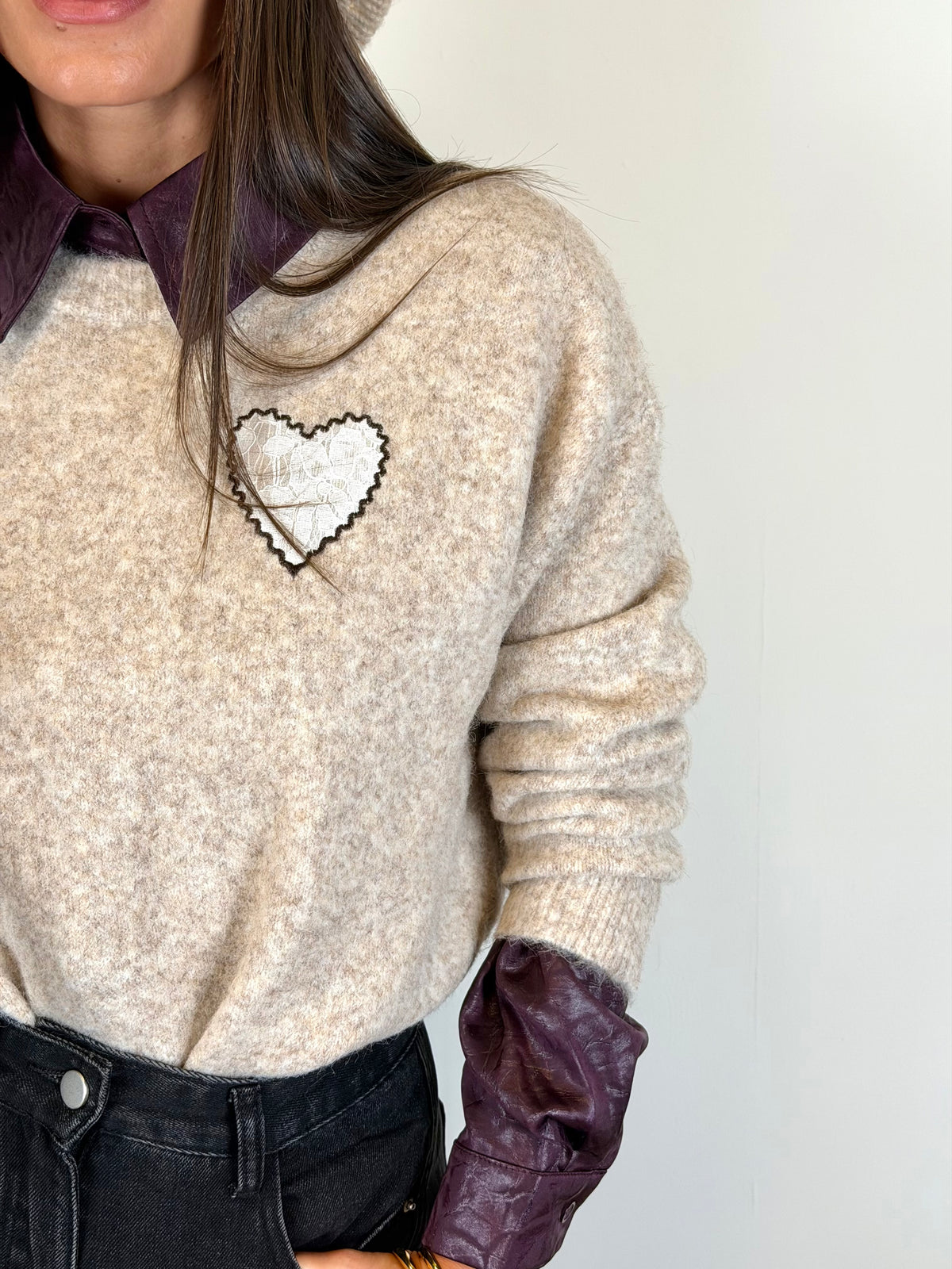Maglia Cambridge beige