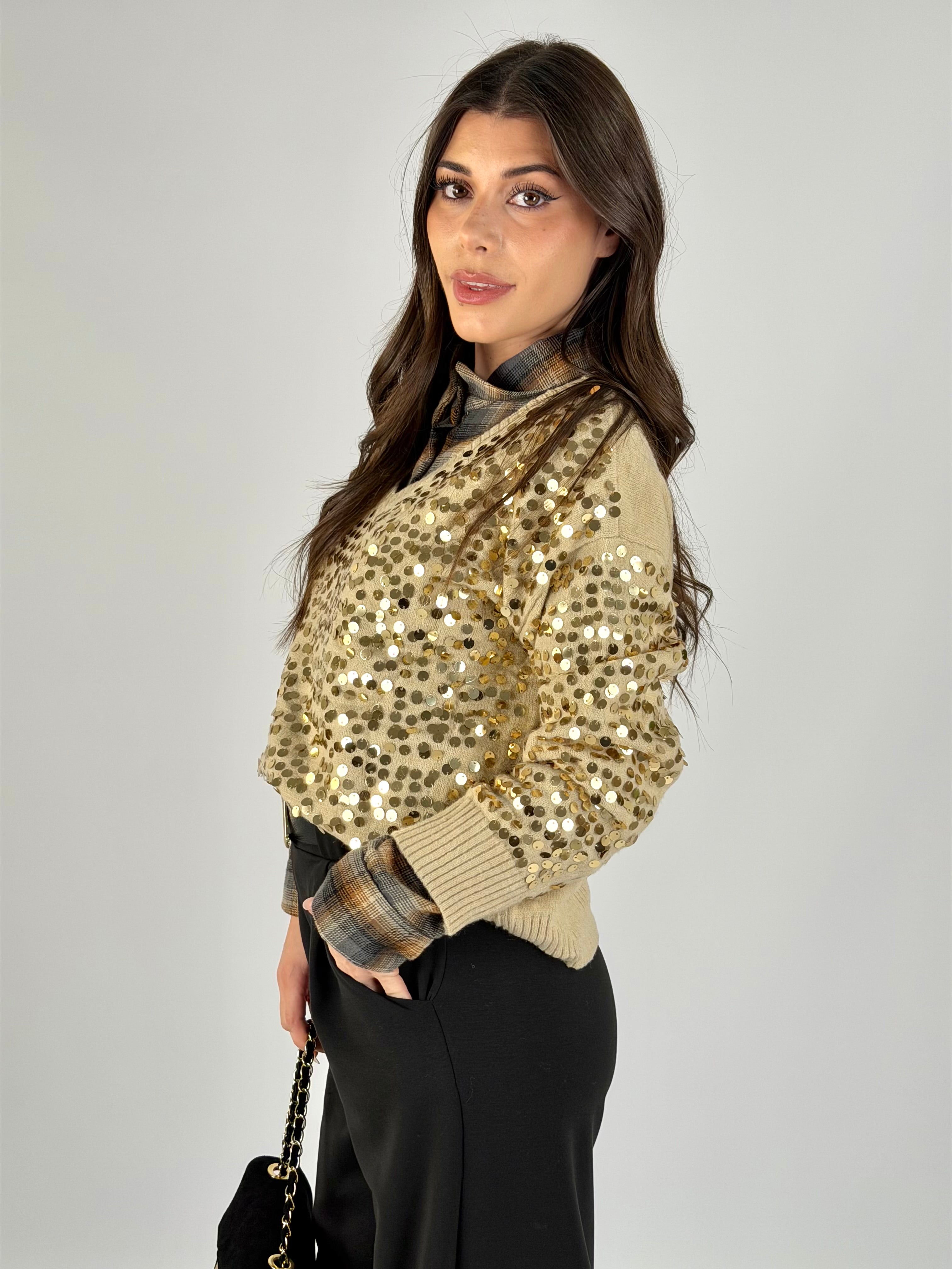 Maglia William beige