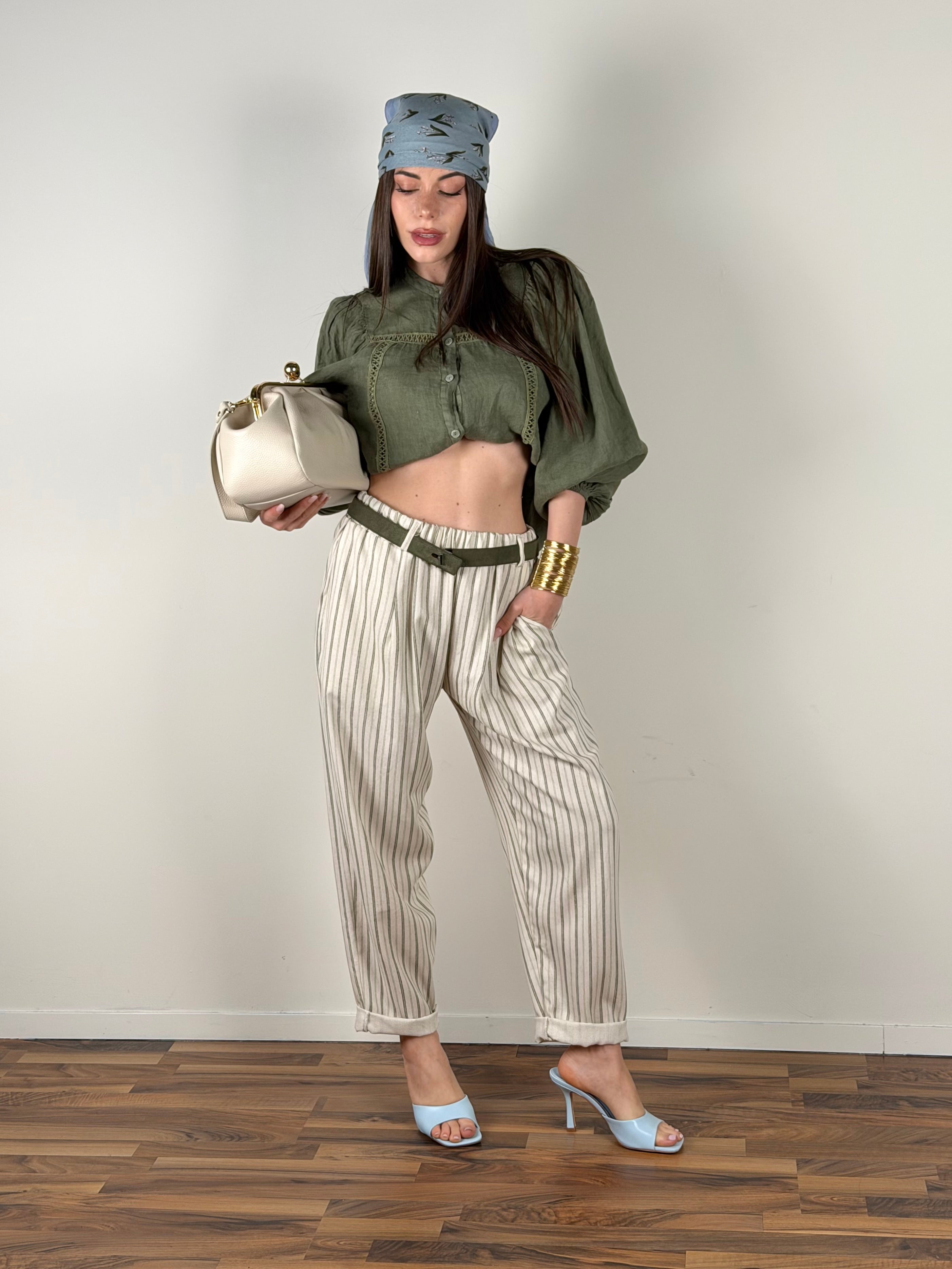 Pantalone Madrid verde