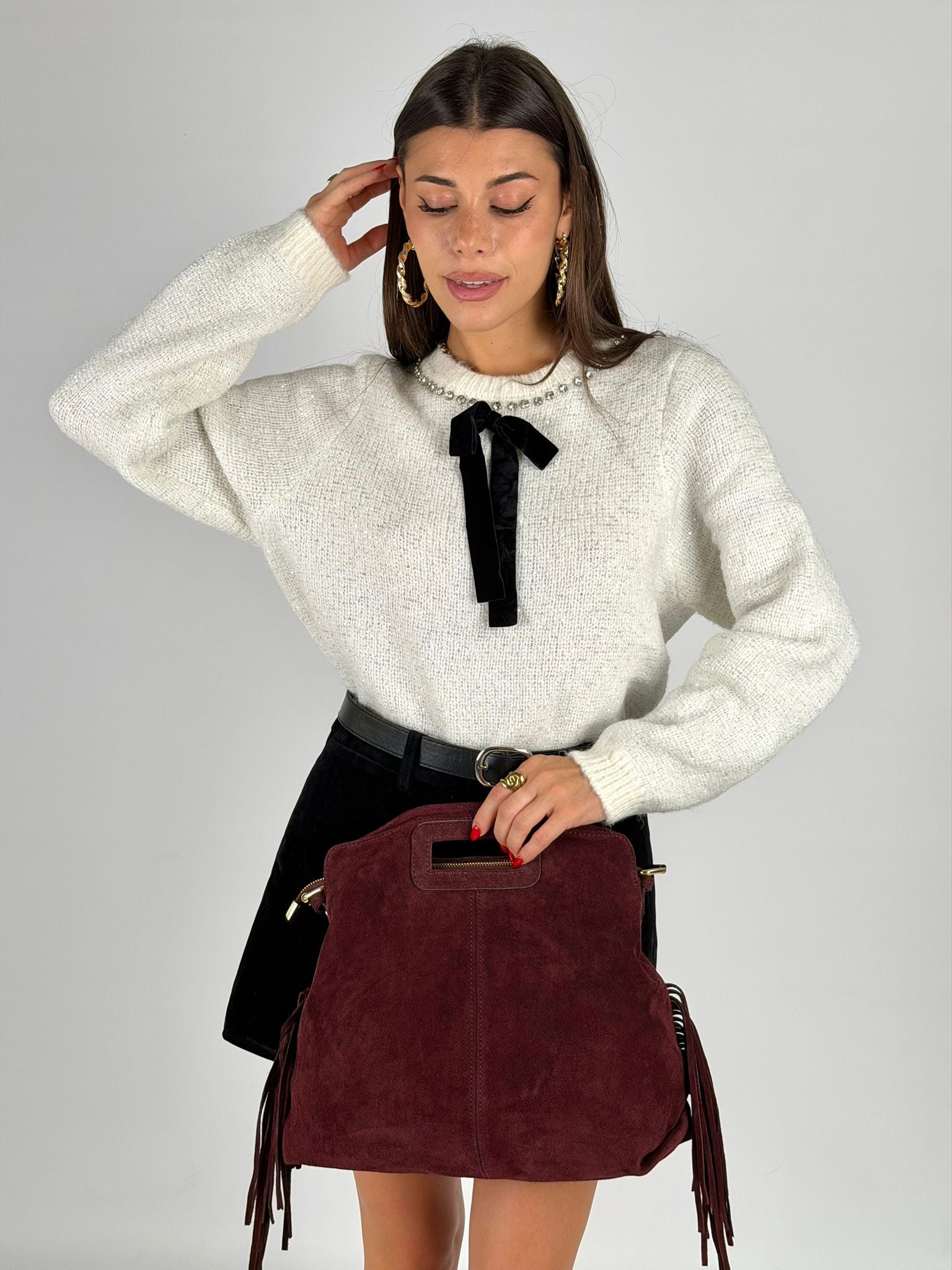 Maglia Gardenia bianca