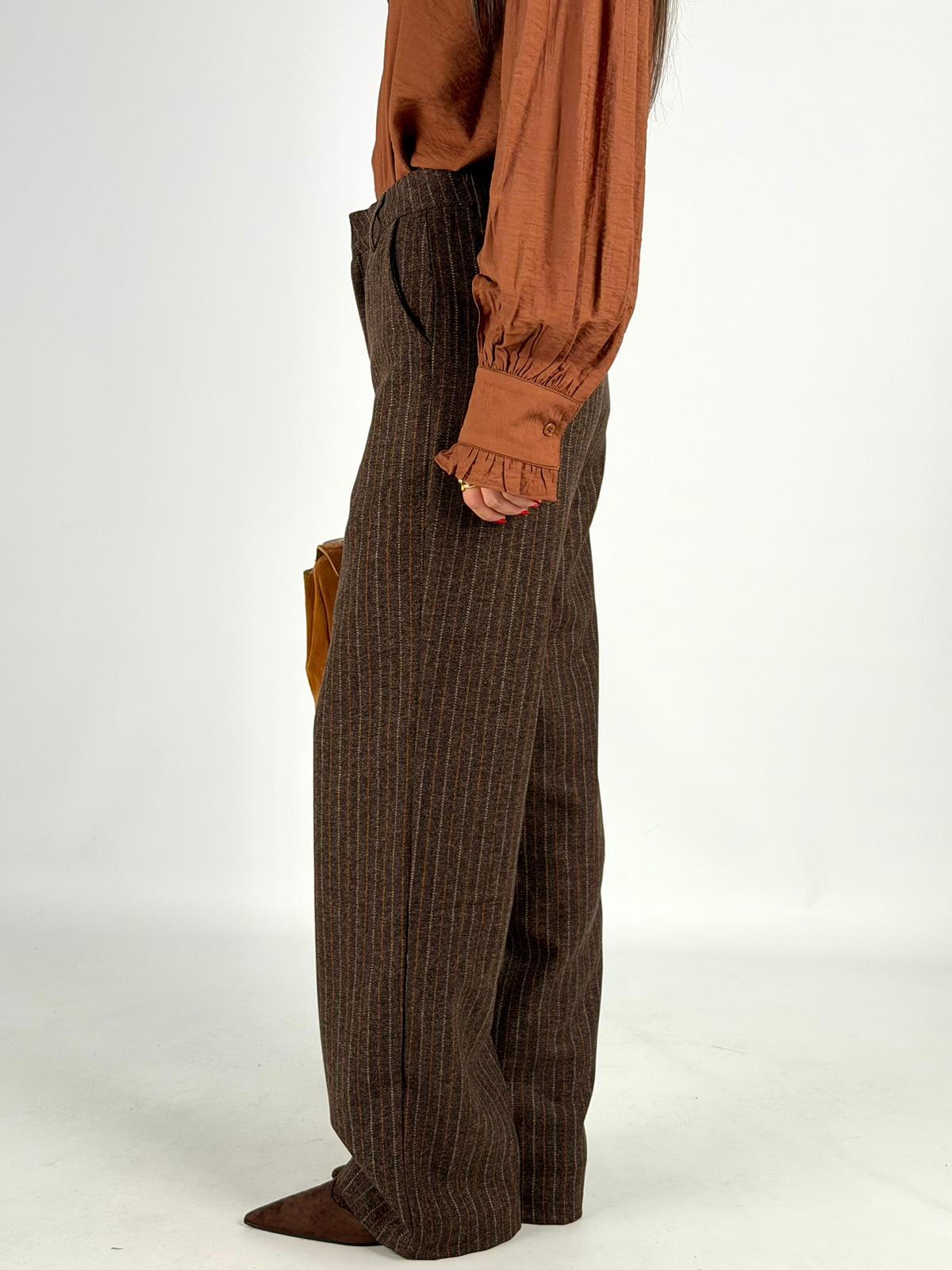 Pantalone Agata marrone