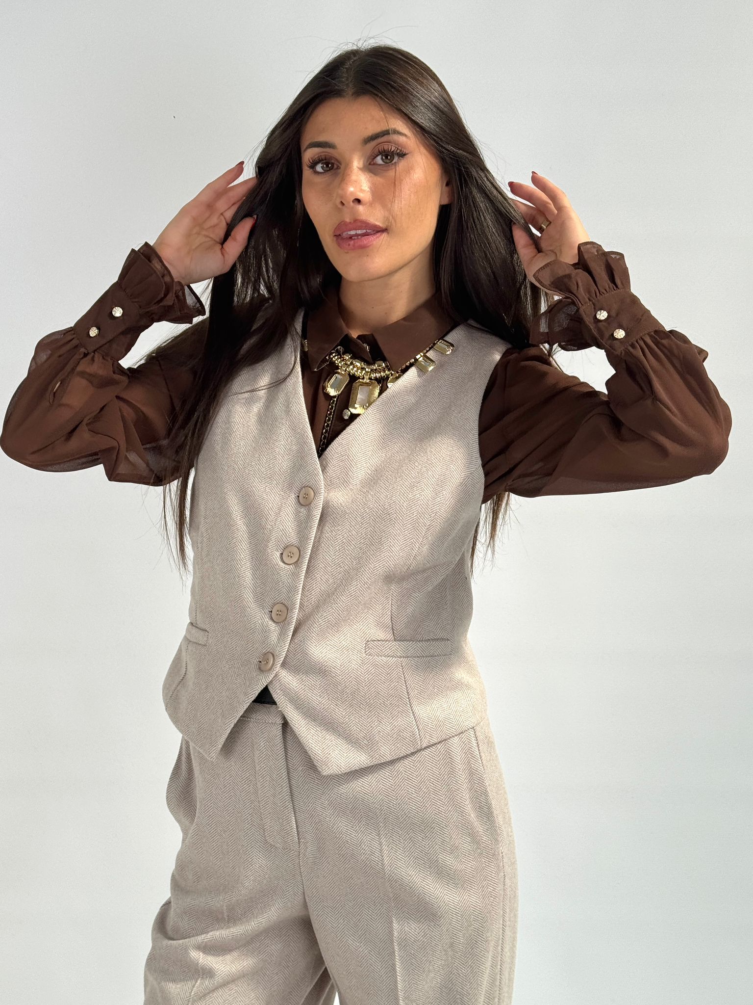 Completo Svezia beige