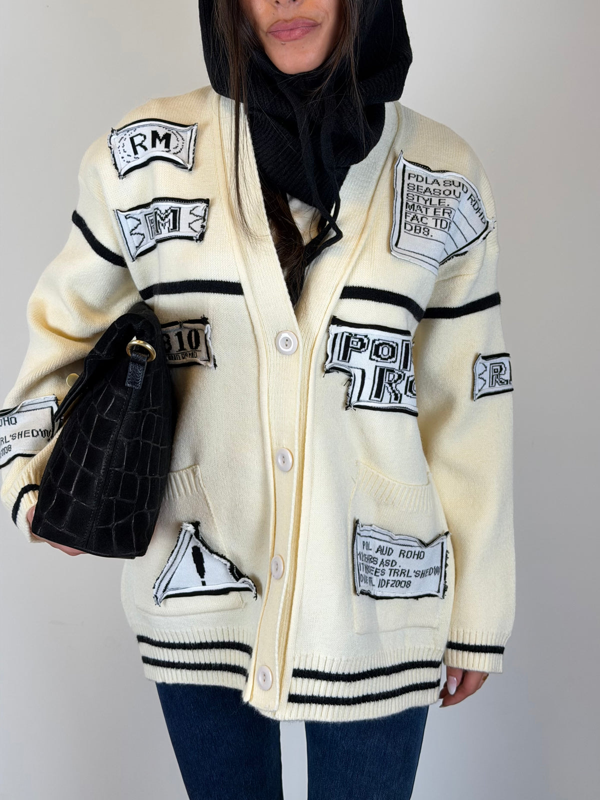 Maxi cardigan applicazioni