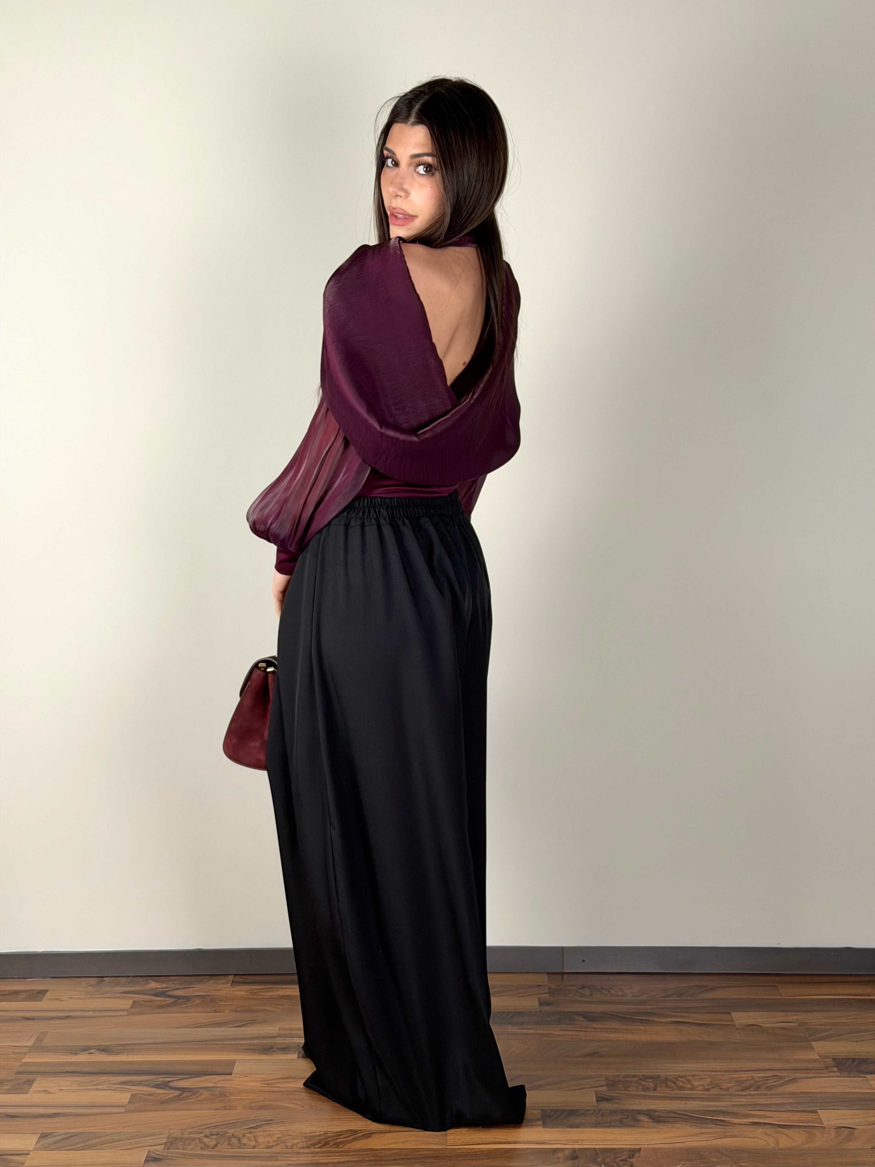 Pantalone Jasmine nero