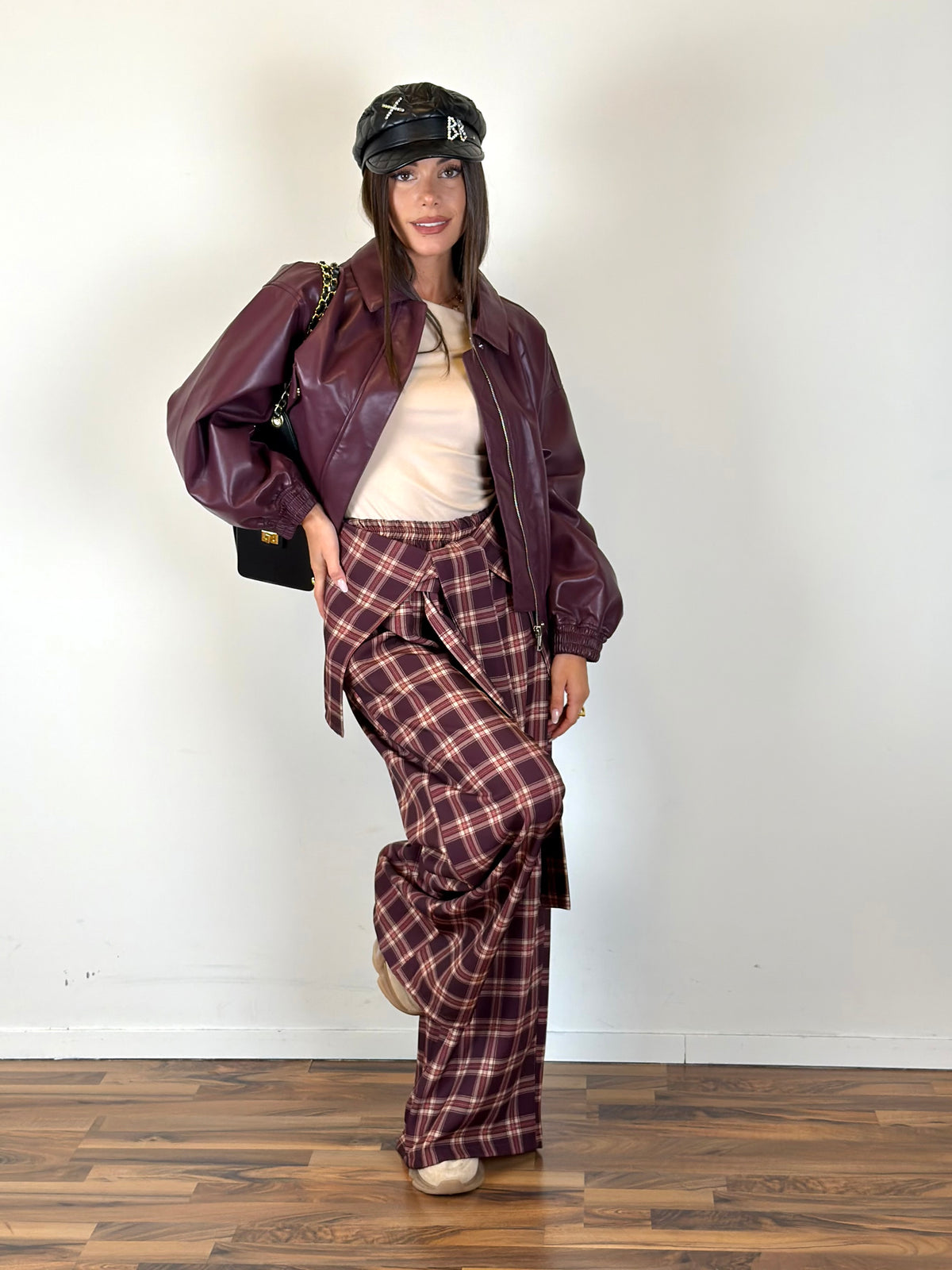 Bomber PREMIUM Label bordeaux