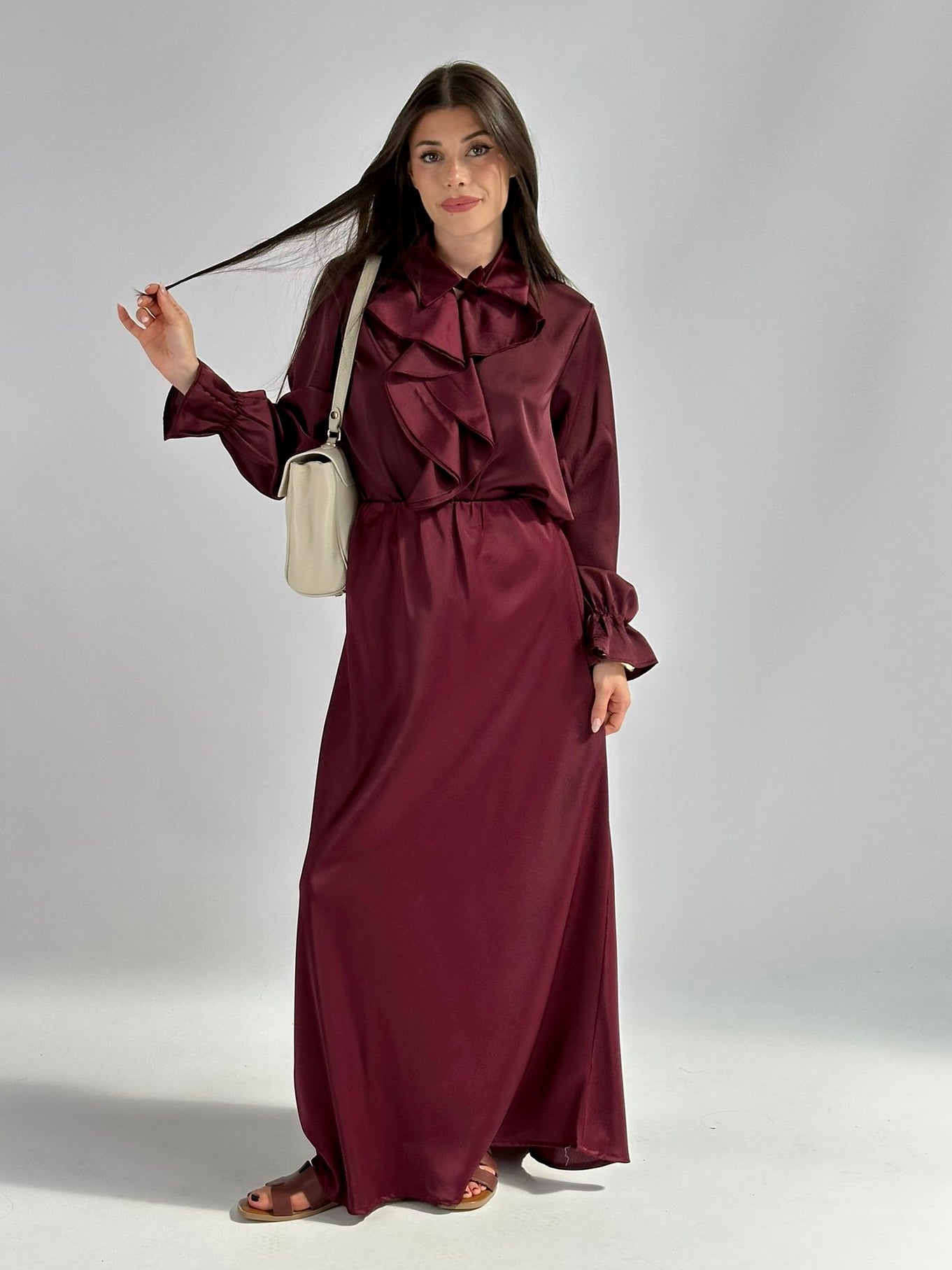 Gonna Marlena bordeaux